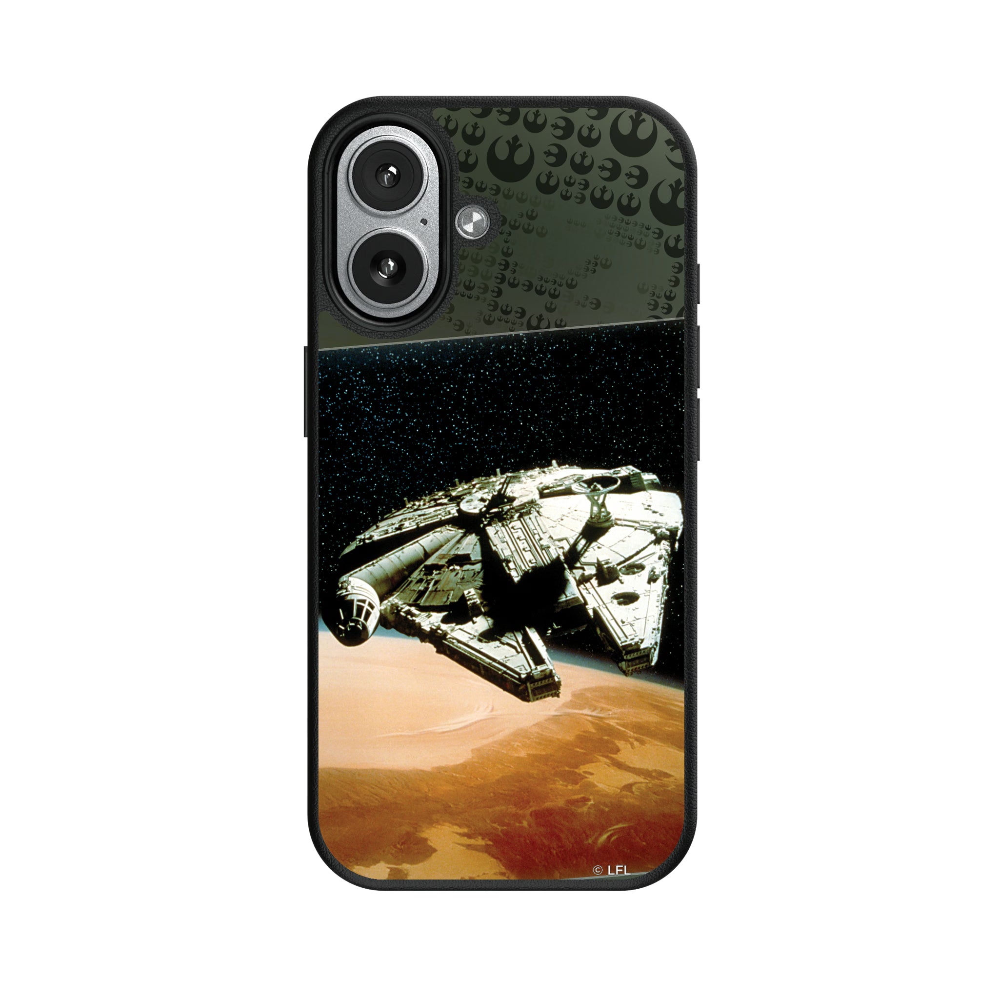 Star Wars Millennium Falcon Portrait iPhone MagSafe Compatible Phone Case for Apple iPhone#Device_iPhone 17