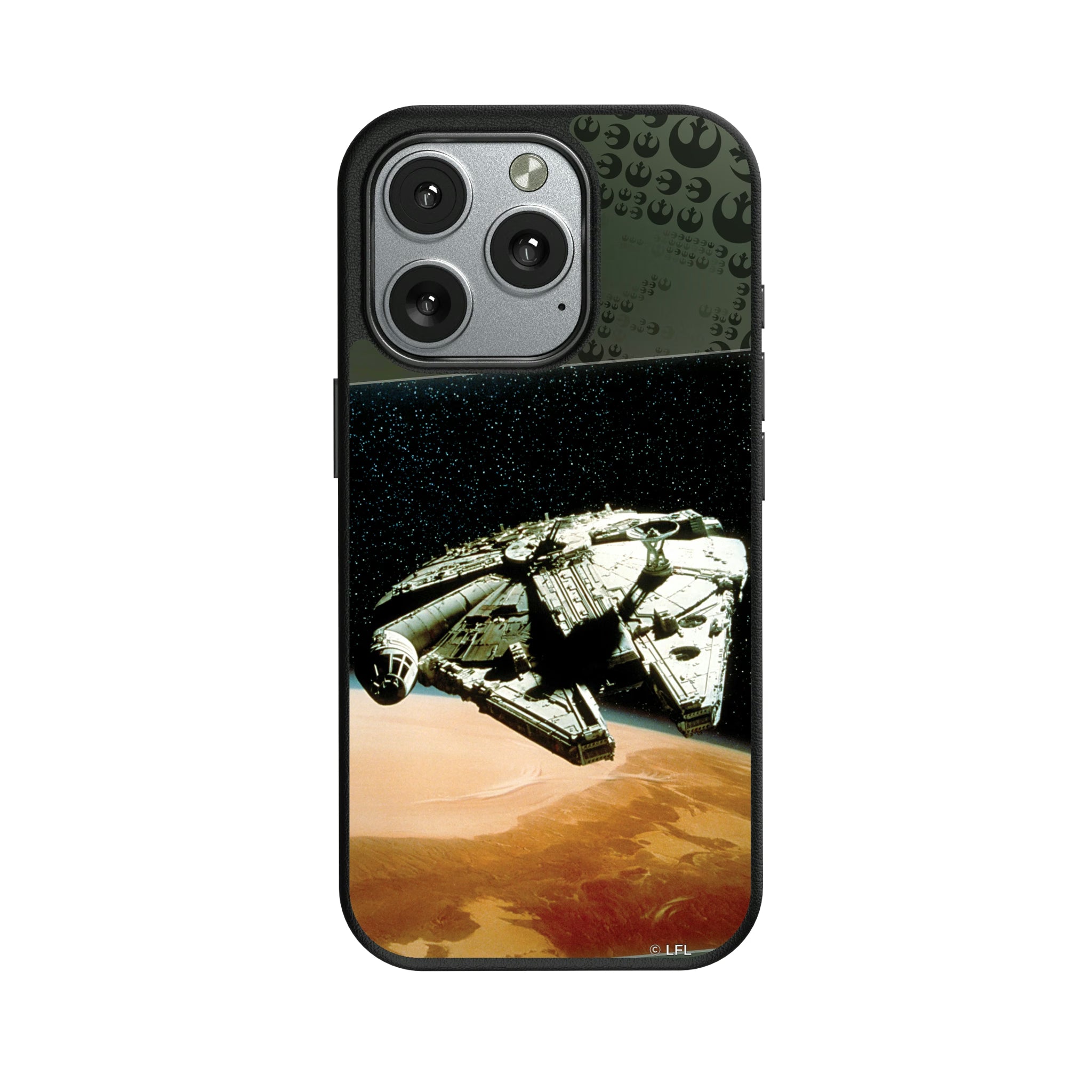 Star Wars Millennium Falcon Portrait iPhone MagSafe Compatible Phone Case for Apple iPhone