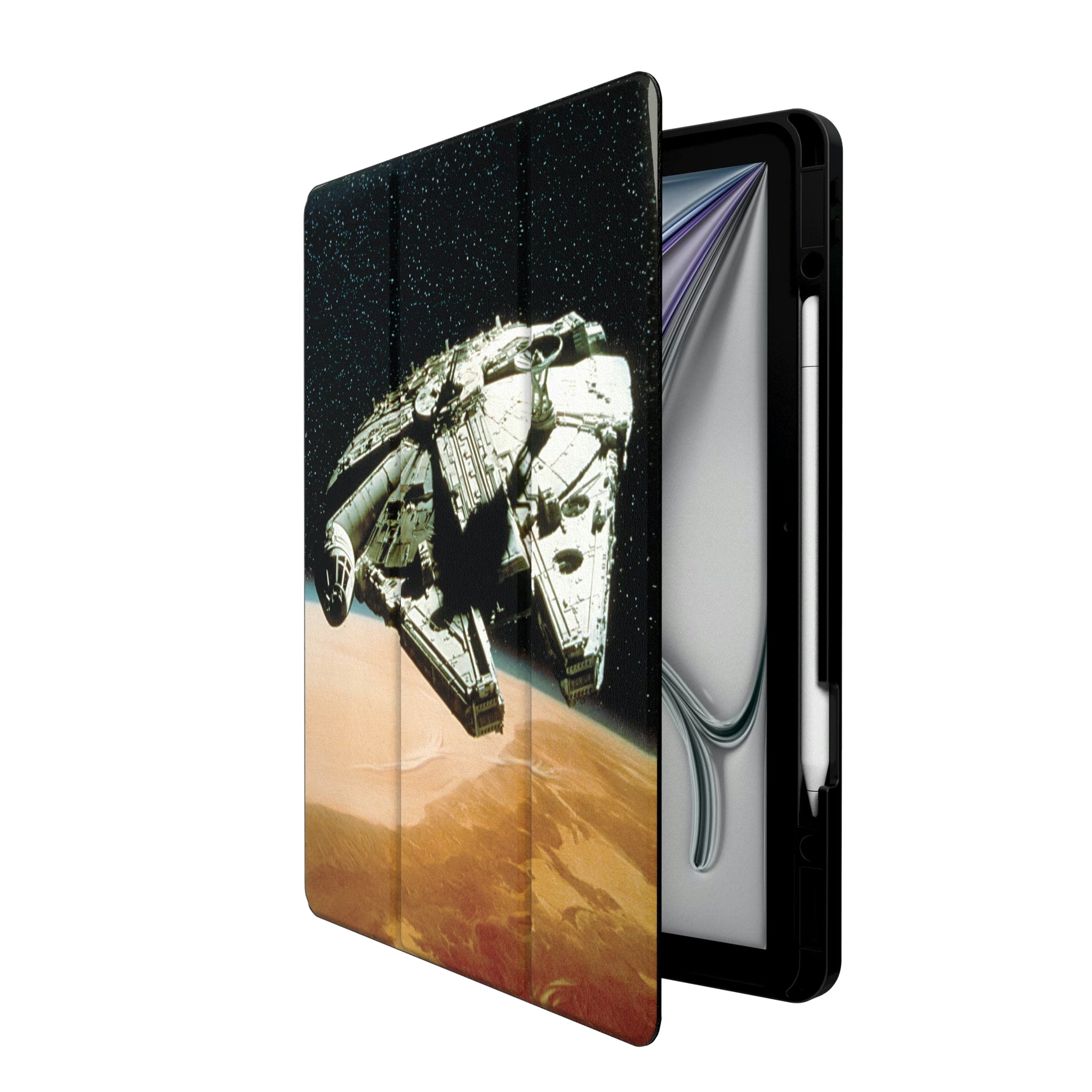 Star Wars Millennium Falcon Portrait iPad Tablet Case for Apple iPad