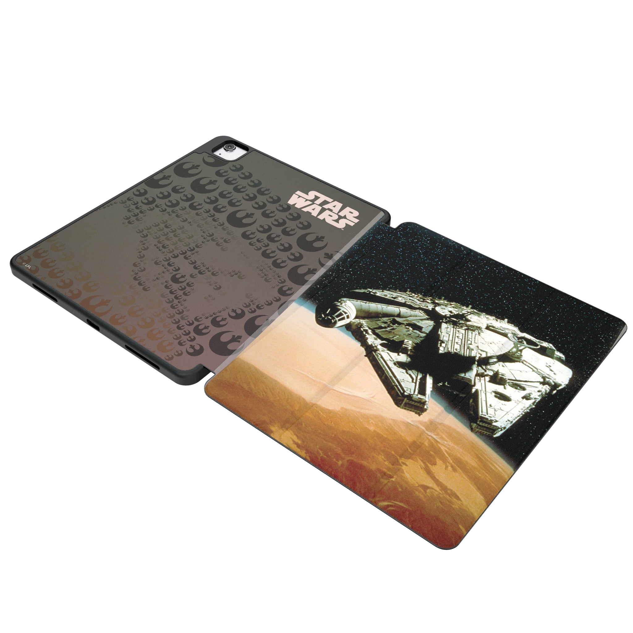 Star Wars Millennium Falcon Portrait iPad Tablet Case for Apple iPad
