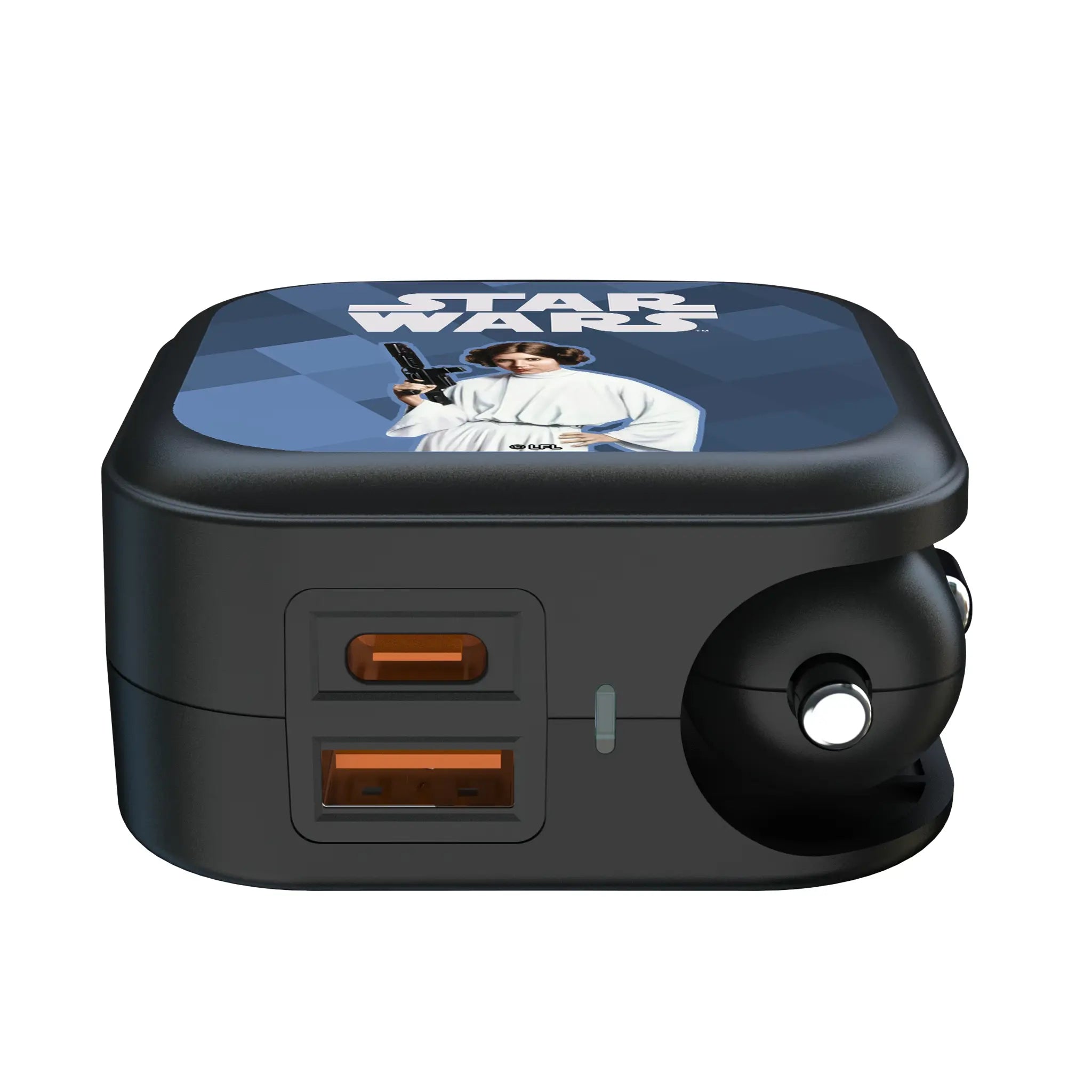 Star Wars Princess Leia Organa Color Block 2 in 1 USB A/C Charger
