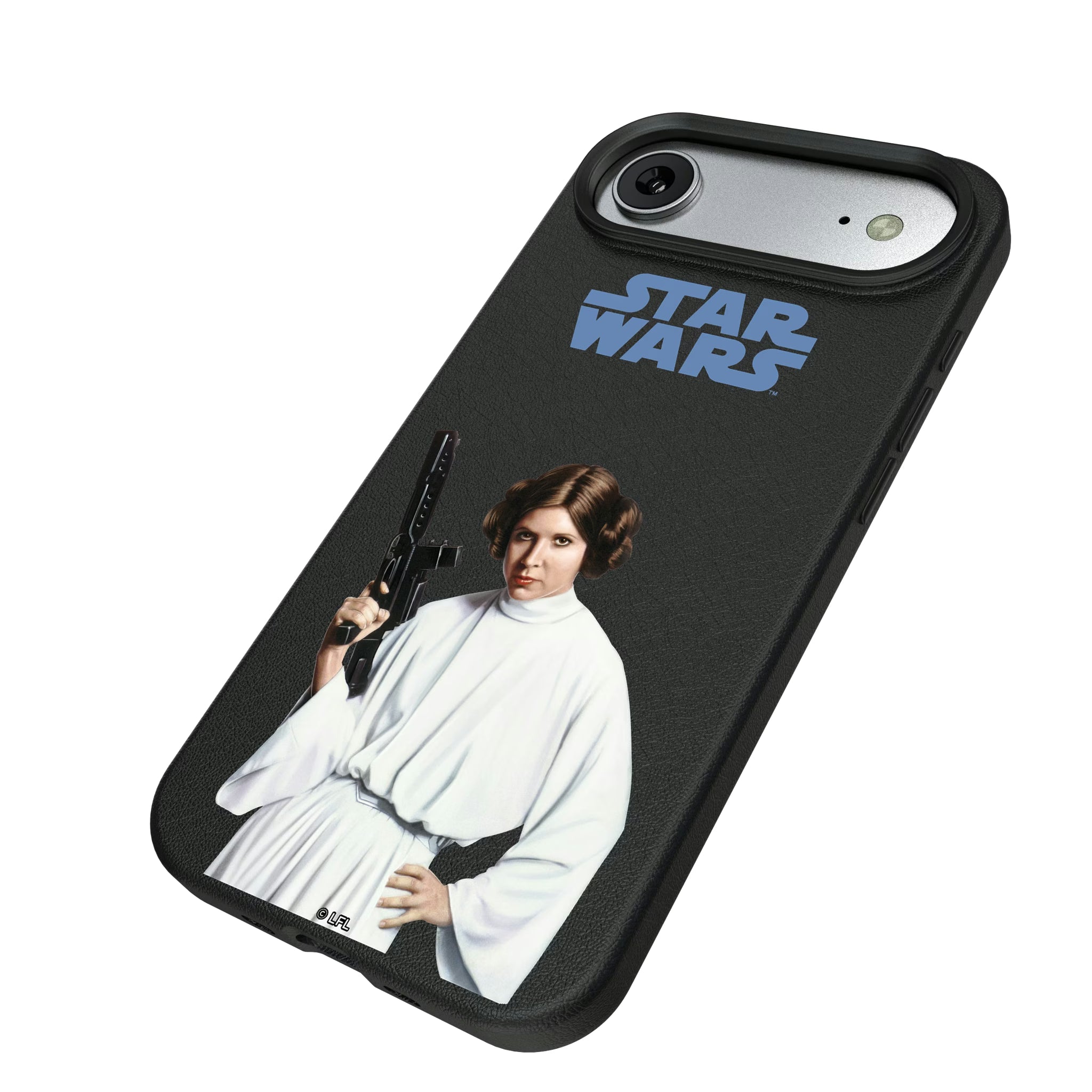 Star Wars Princess Leia Organa Color Block iPhone MagSafe Compatible Phone Case for Apple iPhone - Isometric View#Device_iPhone Air