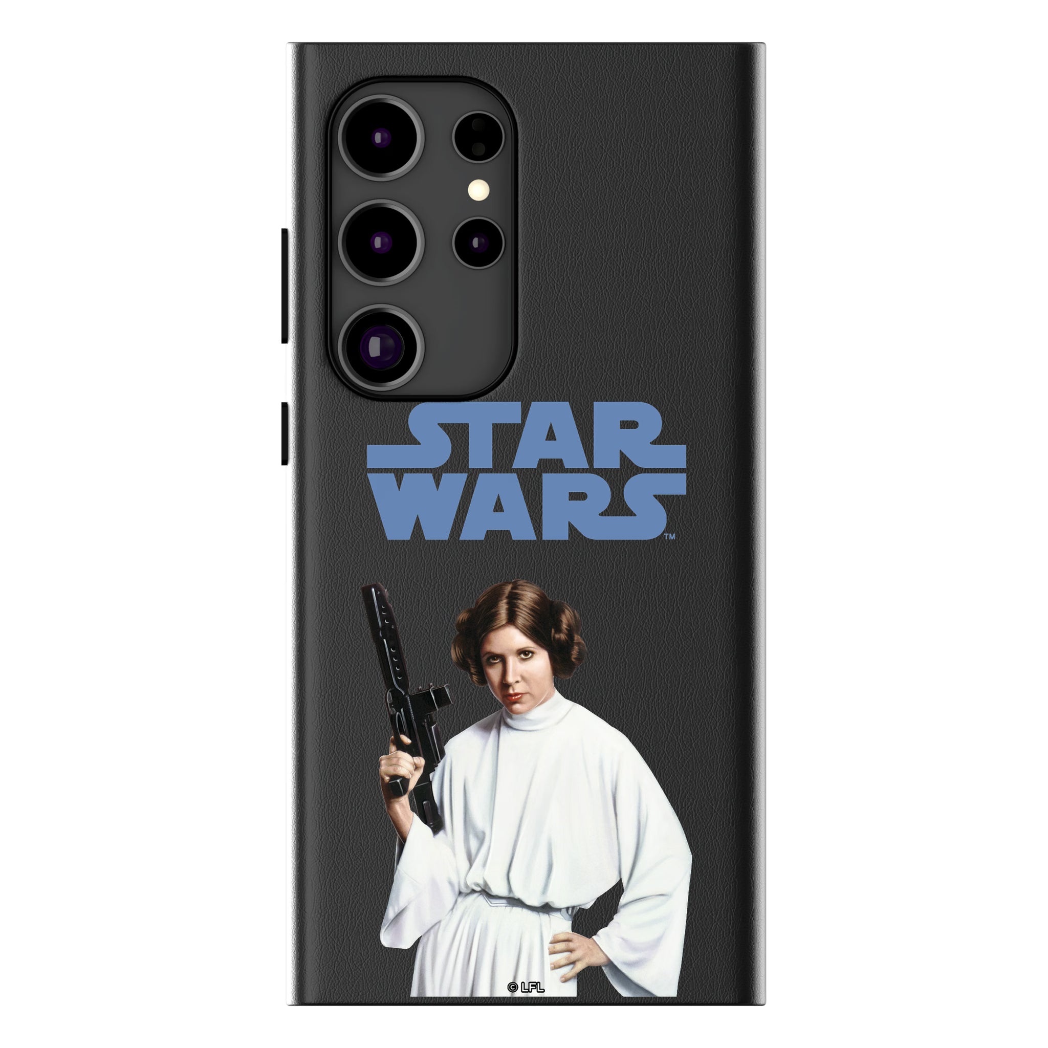 Star Wars Princess Leia Organa Color Block Galaxy MagSafe Compatible Phone Case for Samsung Galaxy