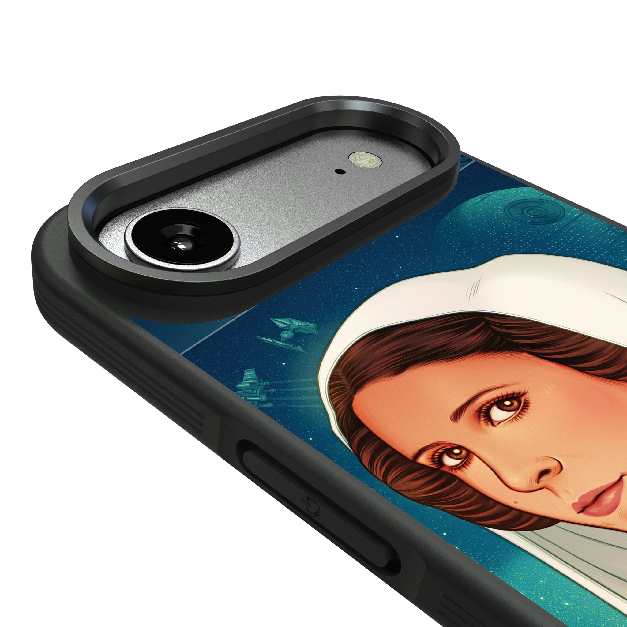 Star Wars Princess Leia Organa Portrait iPhone Bump Phone Case for Apple iPhone - Detail#Device_iPhone Air