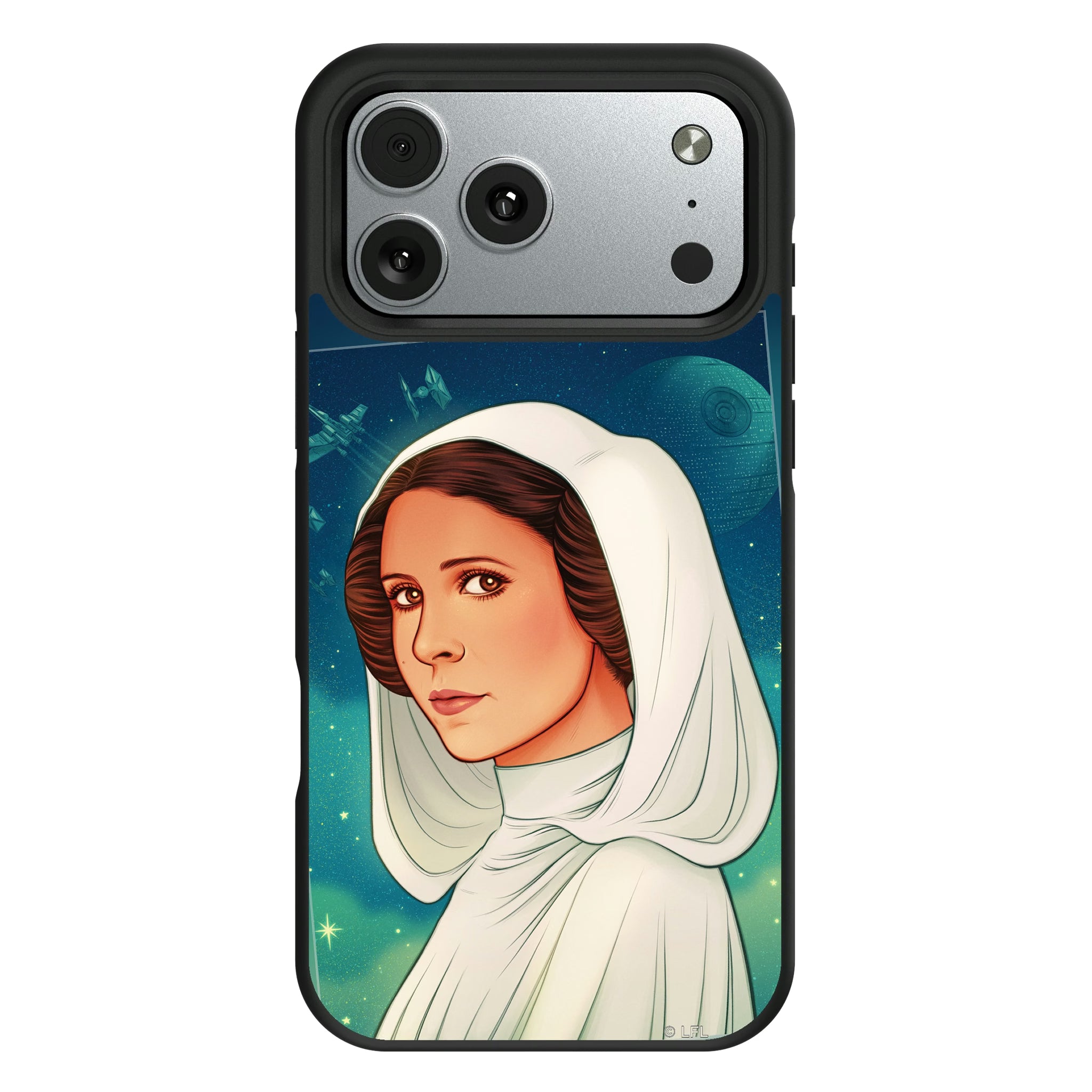 Star Wars Princess Leia Organa Portrait iPhone Bump Phone Case for Apple iPhone#Device_iPhone 17 Pro Max