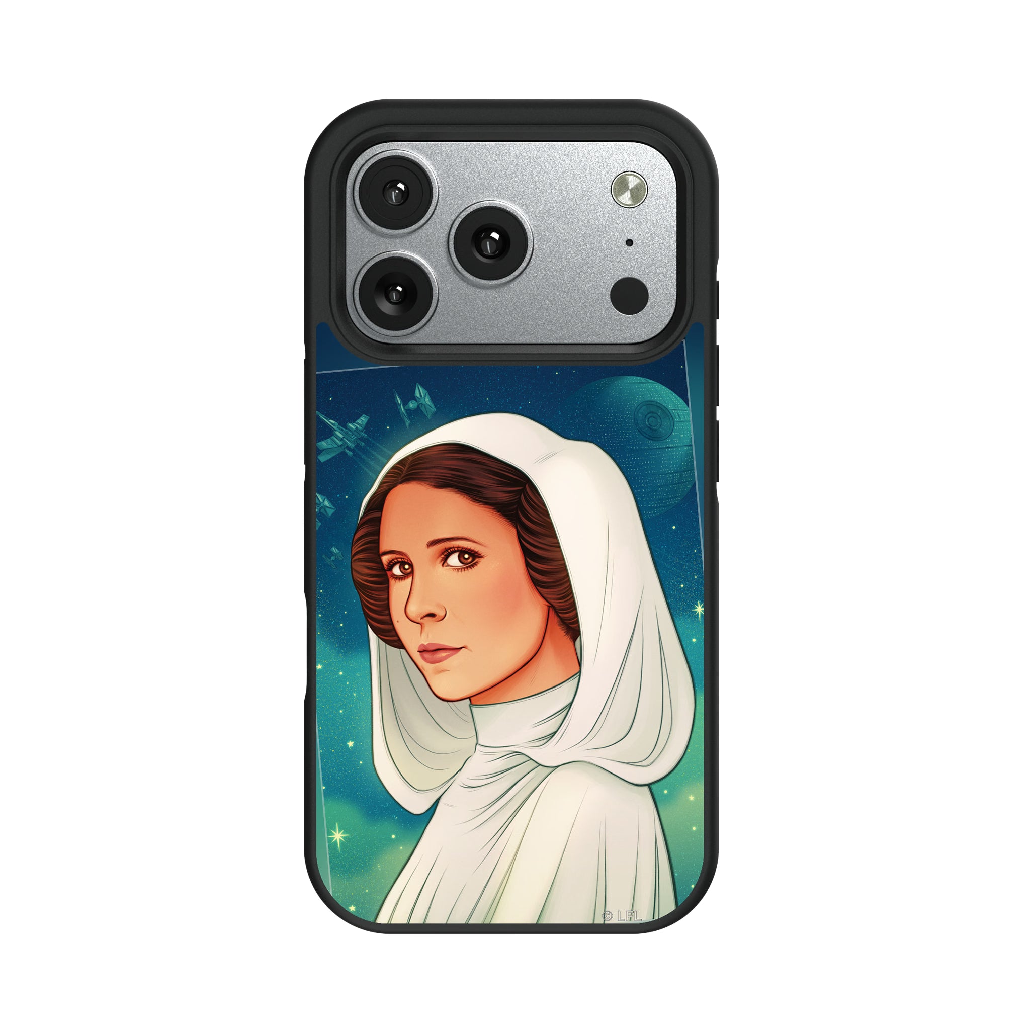 Star Wars Princess Leia Organa Portrait iPhone Bump Phone Case for Apple iPhone#Device_iPhone 17 Pro