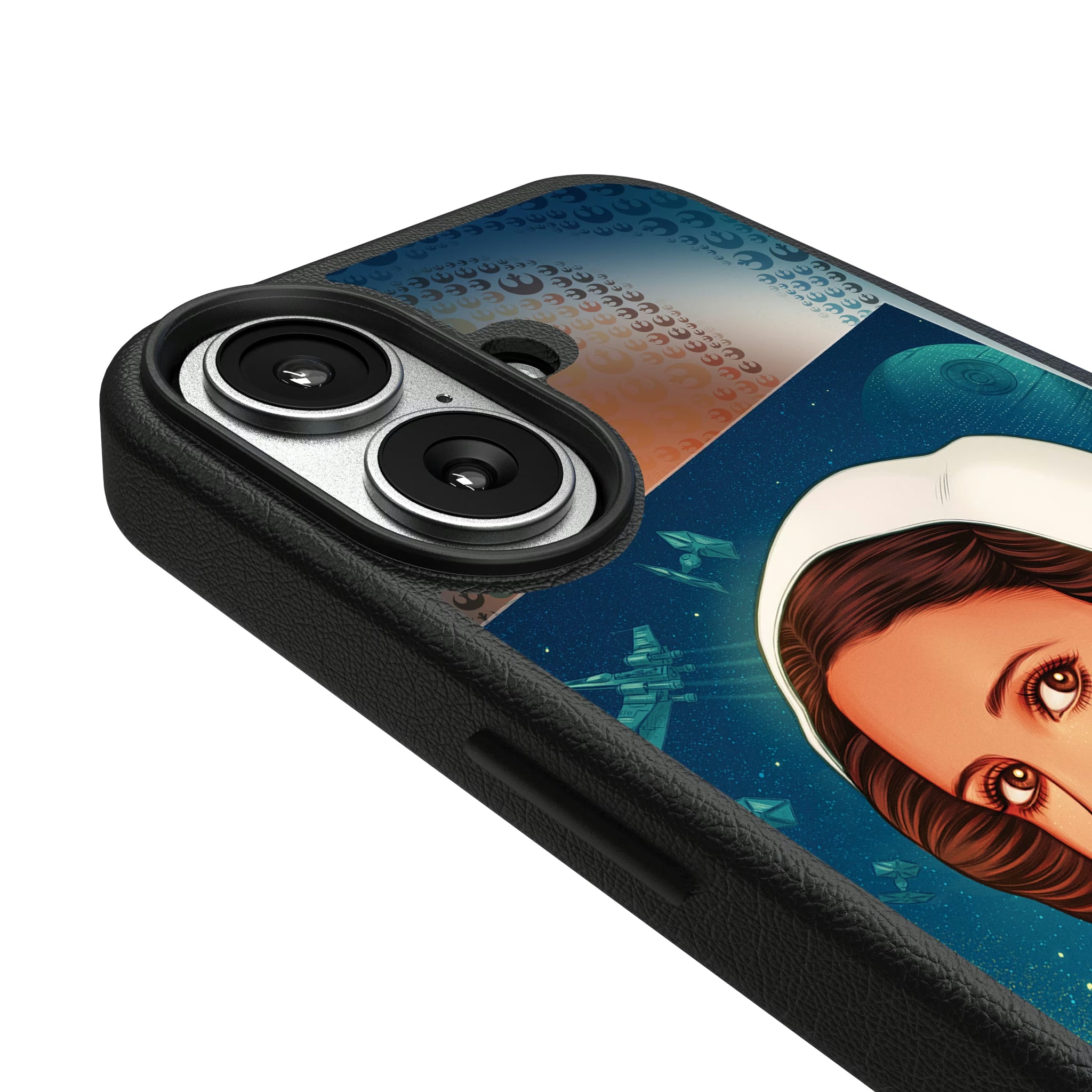 Star Wars Princess Leia Organa Portrait iPhone MagSafe Compatible Phone Case for Apple iPhone - Detail#Device_iPhone 17