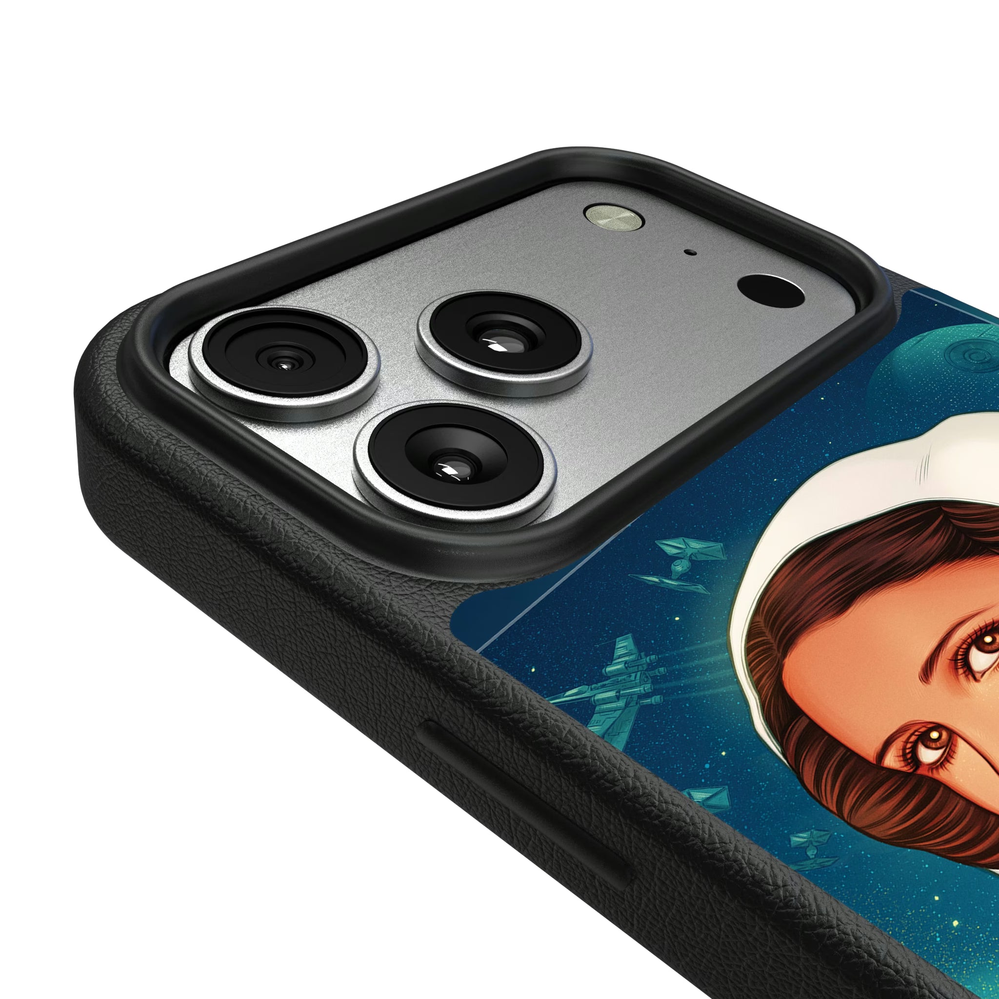 Star Wars Princess Leia Organa Portrait iPhone MagSafe Compatible Phone Case for Apple iPhone - Detail#Device_iPhone 17 Pro Max
