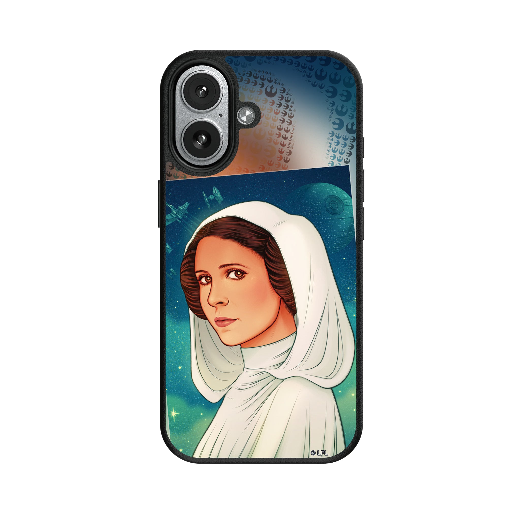 Star Wars Princess Leia Organa Portrait iPhone MagSafe Compatible Phone Case for Apple iPhone#Device_iPhone 17