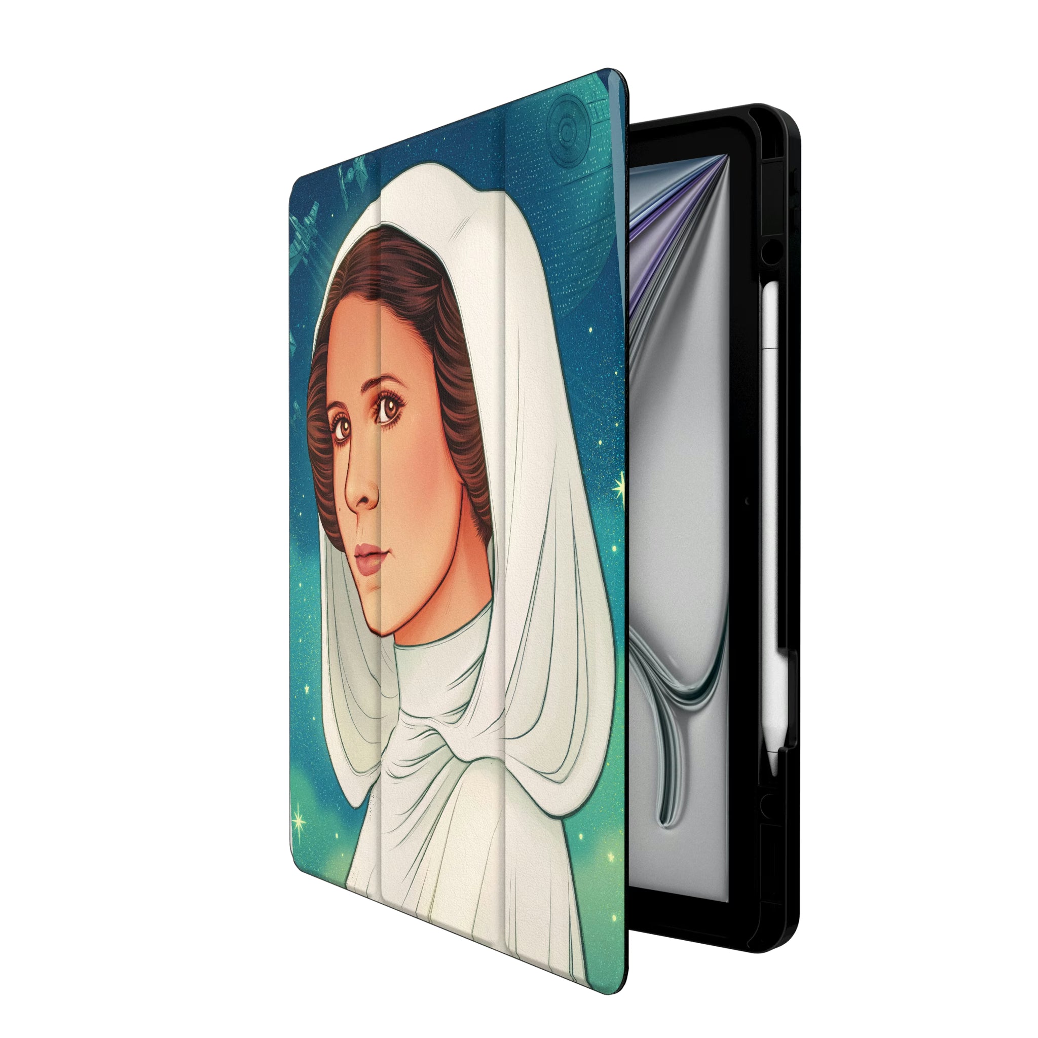 Star Wars Princess Leia Organa Portrait iPad Tablet Case for Apple iPad