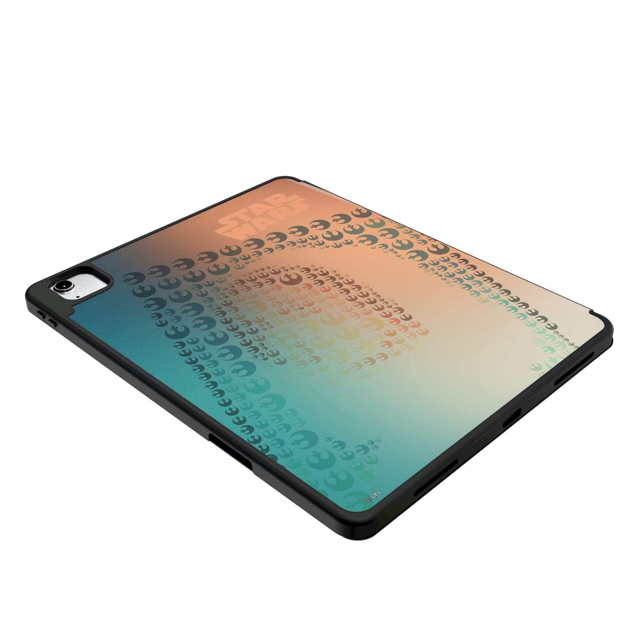 Star Wars Princess Leia Organa Portrait iPad Tablet Case for Apple iPad - Isometric View