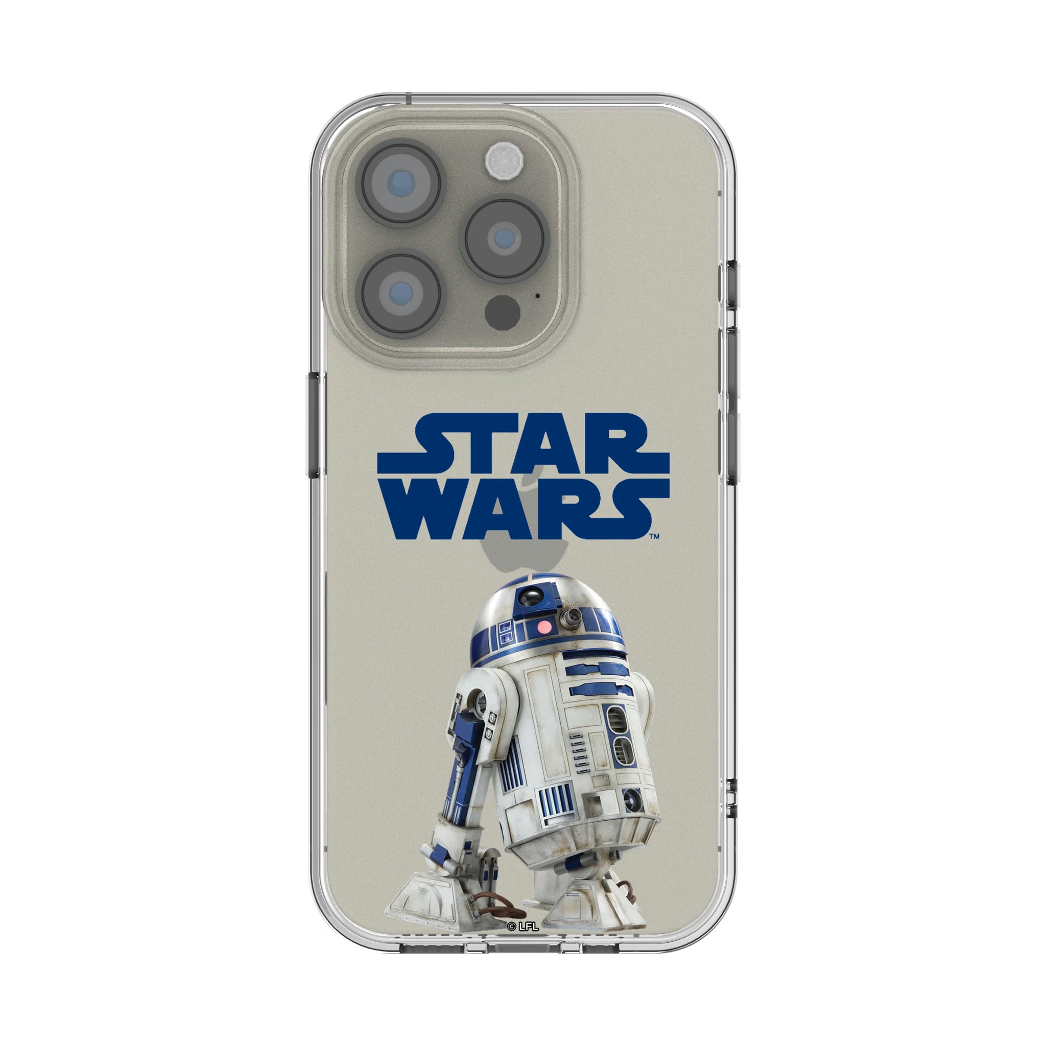 Star Wars R2-D2 Color Block iPhone Clear Phone Case for Apple iPhone