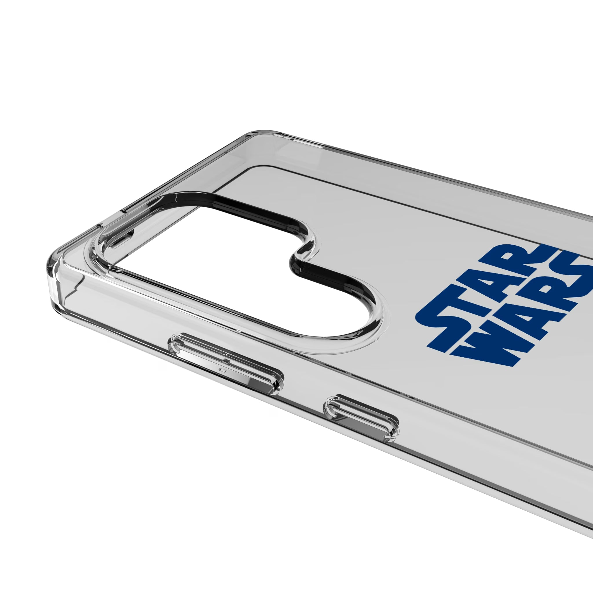 Star Wars R2-D2 Color Block Galaxy Clear Phone Case for Samsung Galaxy - Detail