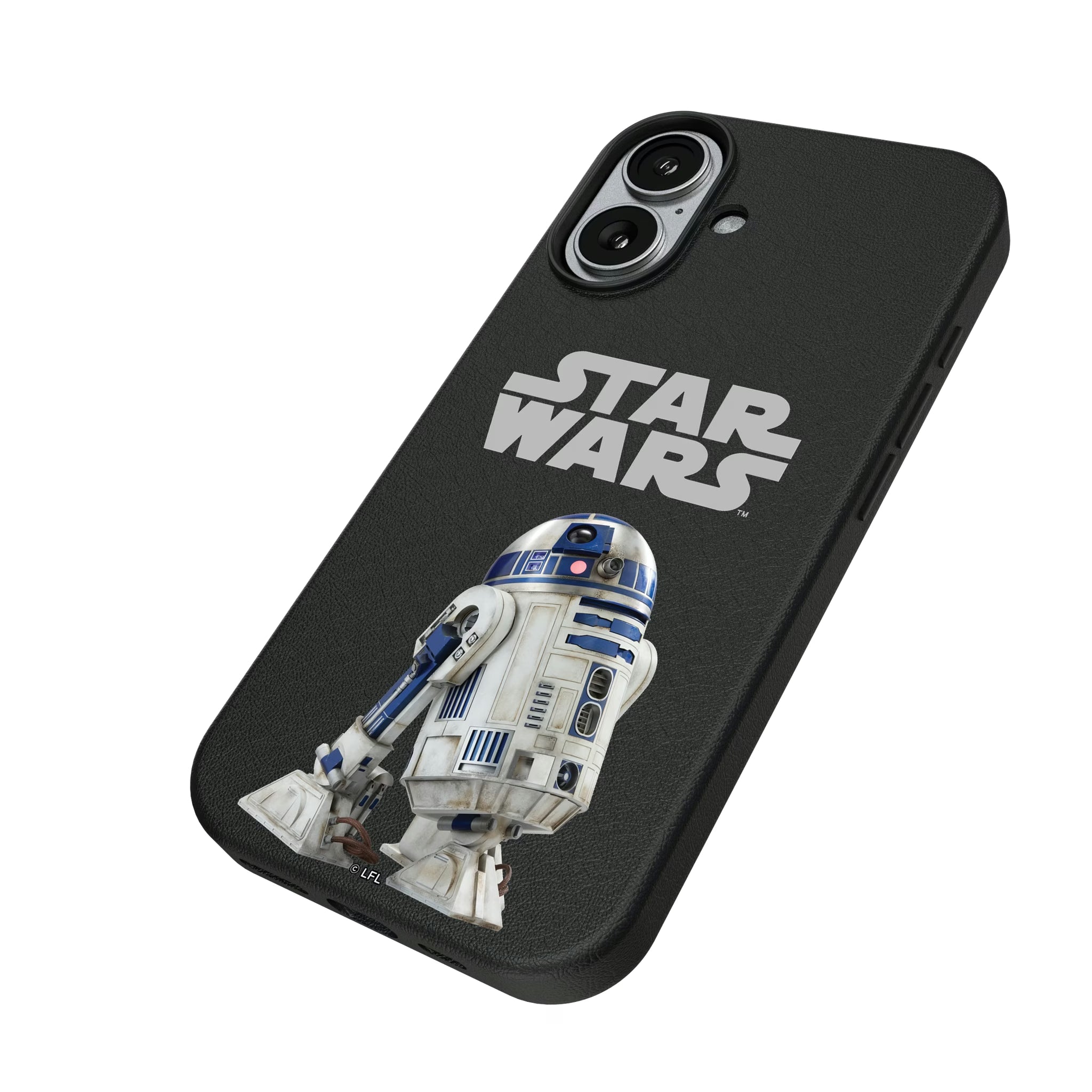 Star Wars R2-D2 Color Block iPhone MagSafe Compatible Phone Case for Apple iPhone - Isometric View#Device_iPhone 17