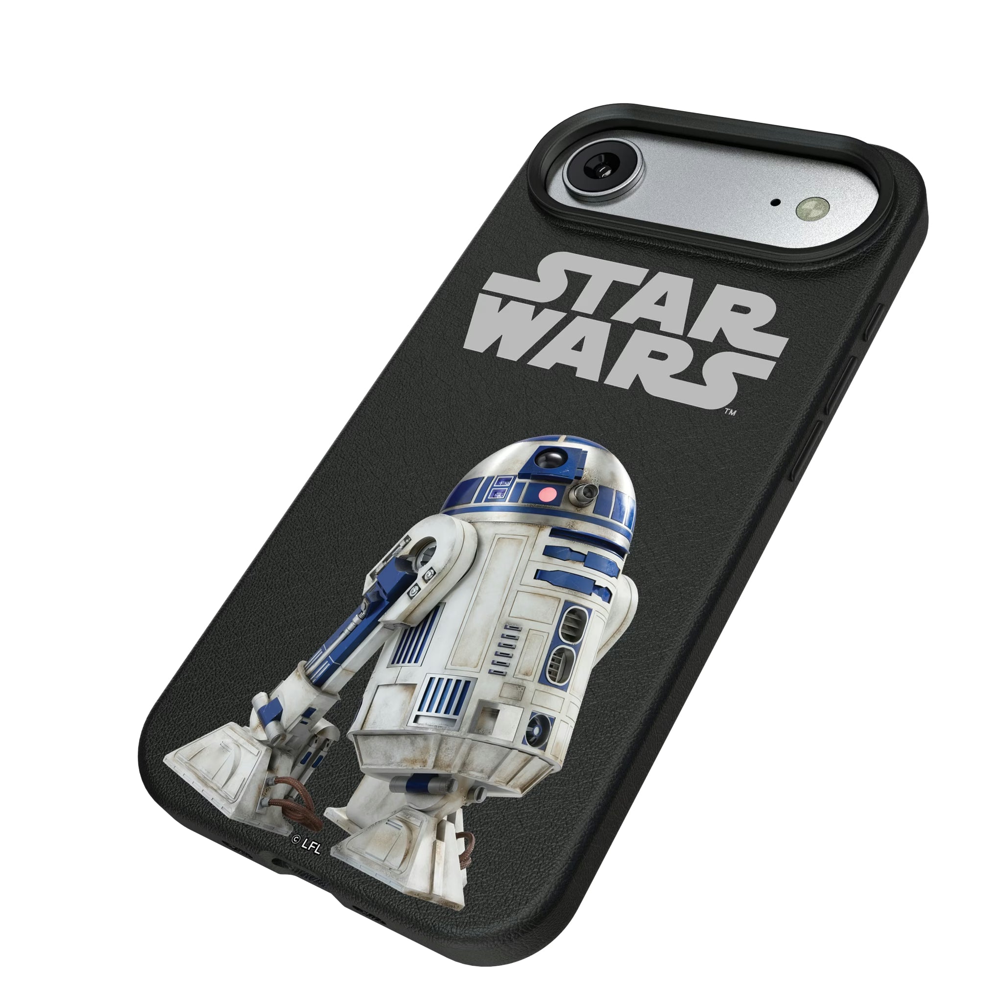 Star Wars R2-D2 Color Block iPhone MagSafe Compatible Phone Case for Apple iPhone - Isometric View#Device_iPhone Air