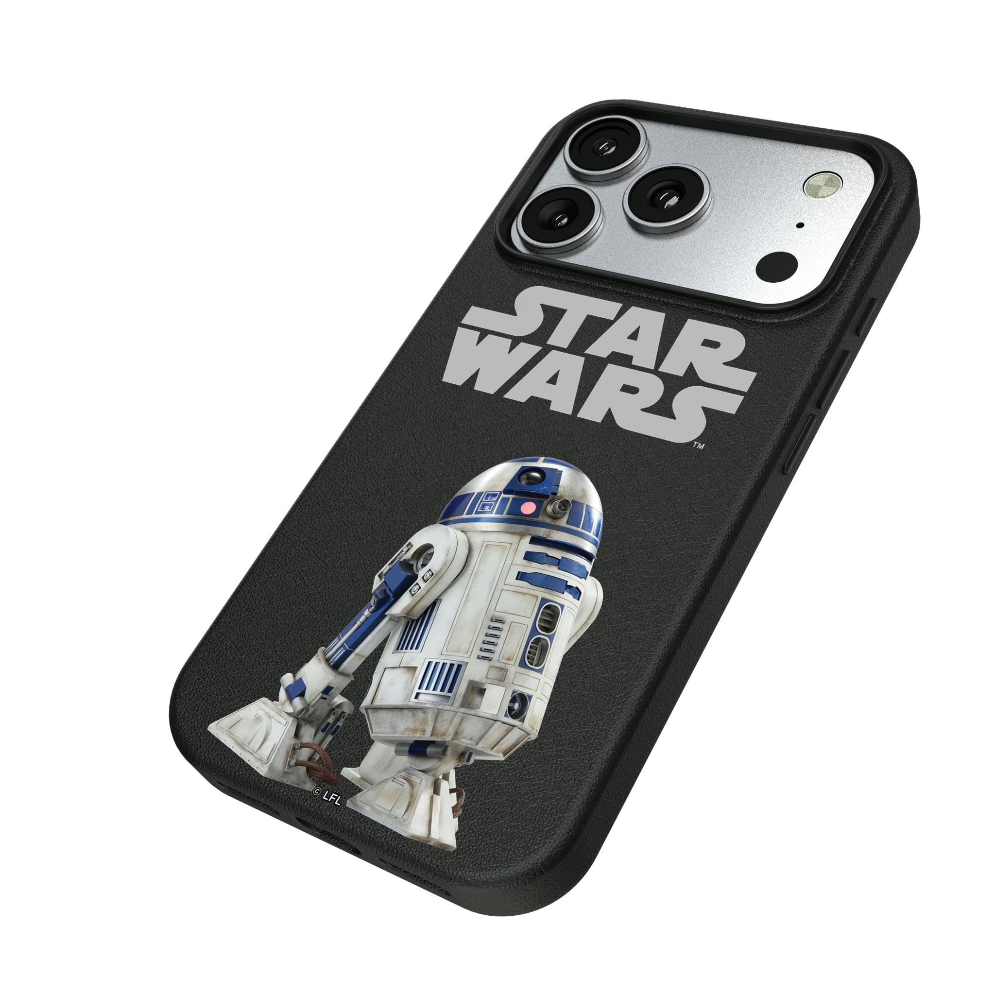 Star Wars R2-D2 Color Block iPhone MagSafe Compatible Phone Case for Apple iPhone - Isometric View#Device_iPhone 17 Pro