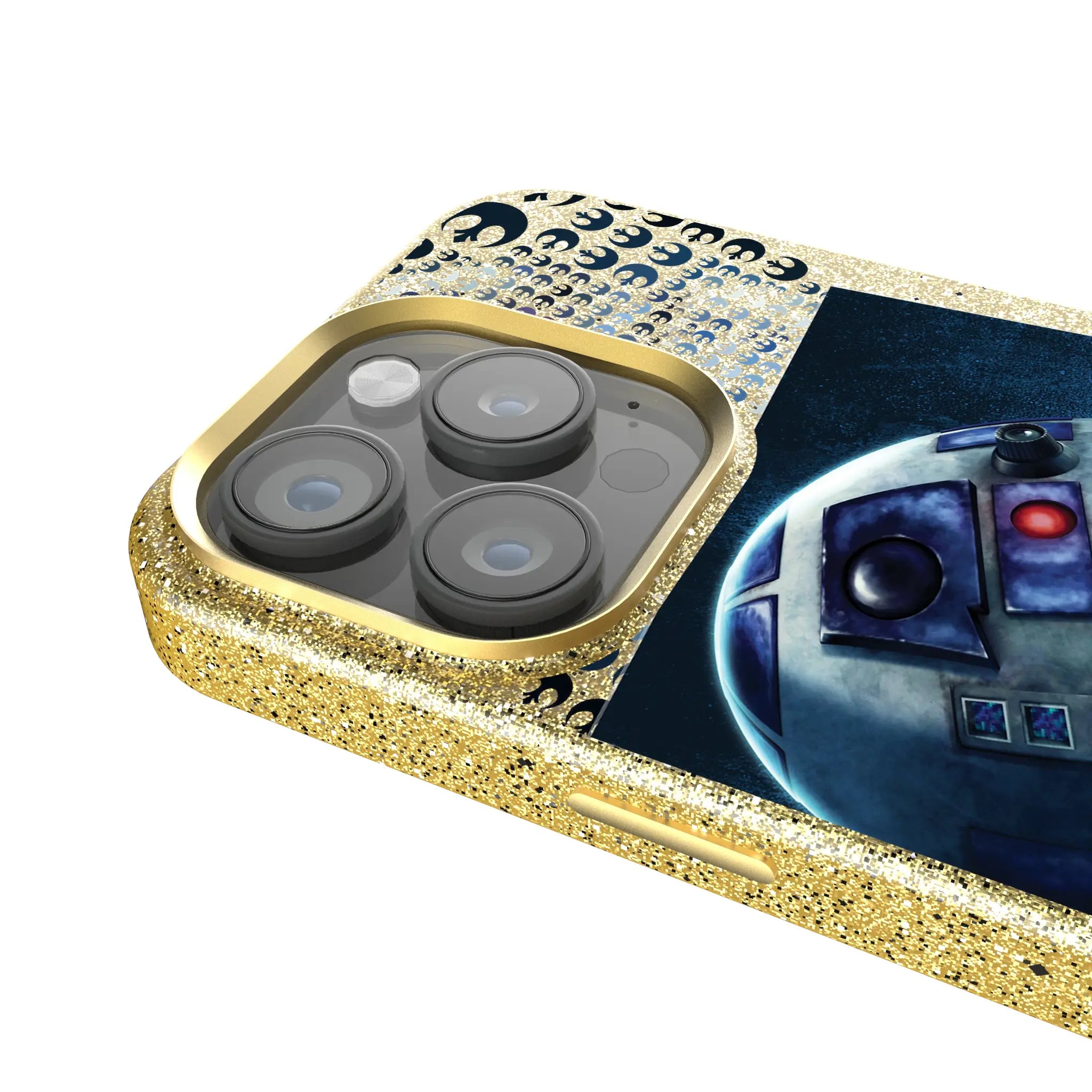 Star Wars R2-D2 Portrait iPhone Bling Phone Case for Apple iPhone - Detail
