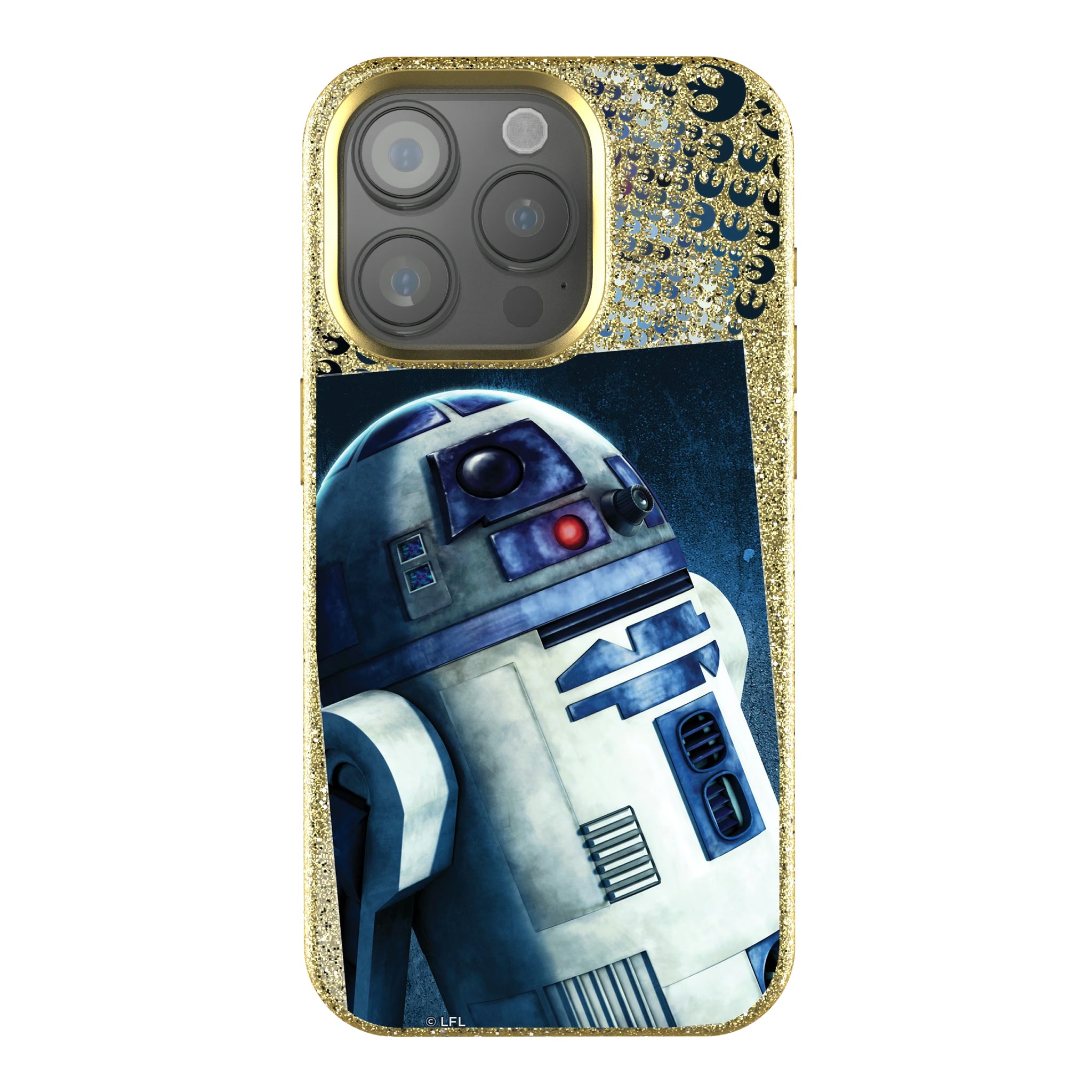 Star Wars R2-D2 Portrait iPhone Bling Phone Case for Apple iPhone