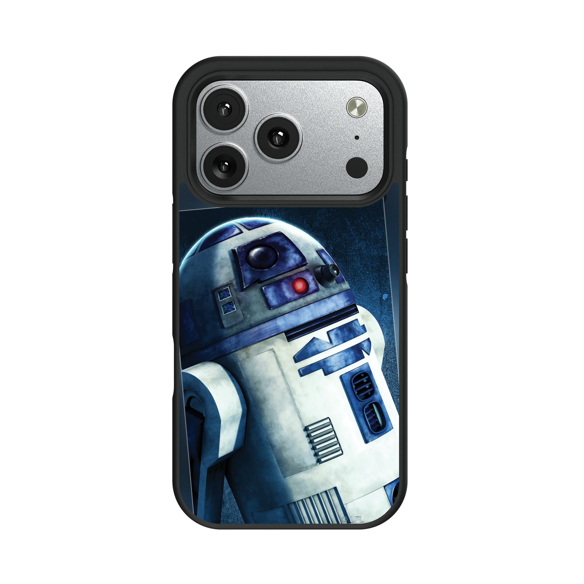 Star Wars R2-D2 Portrait iPhone Bump Phone Case for Apple iPhone#Device_iPhone 17 Pro