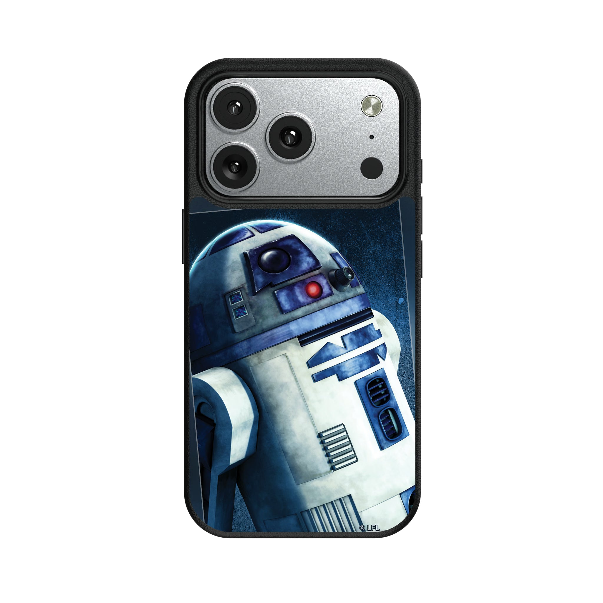 Star Wars R2-D2 Portrait iPhone MagSafe Compatible Phone Case for Apple iPhone#Device_iPhone 17 Pro