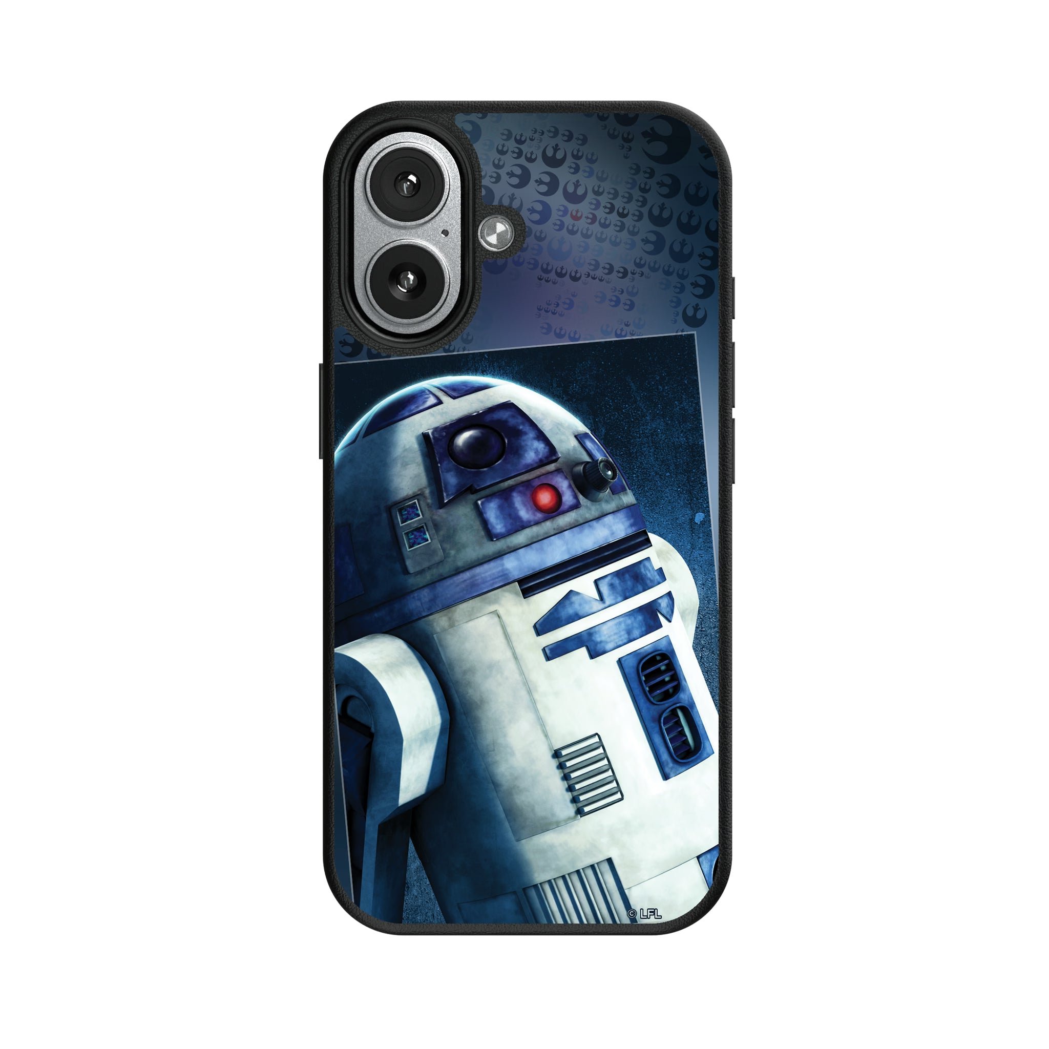 Star Wars R2-D2 Portrait iPhone MagSafe Compatible Phone Case for Apple iPhone#Device_iPhone 17