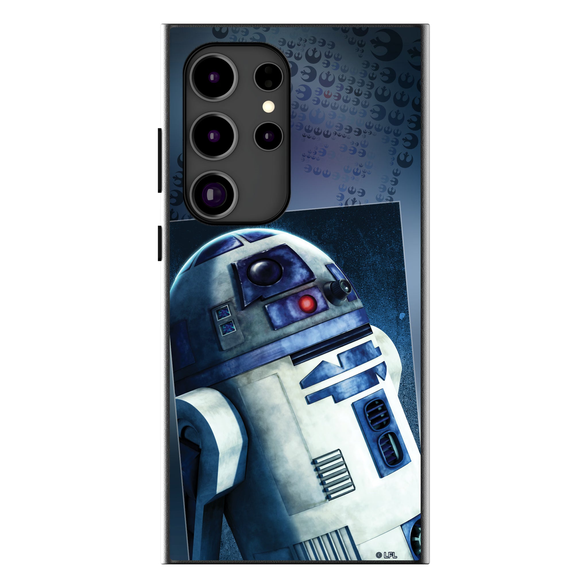 Star Wars R2-D2 Portrait Galaxy MagSafe Compatible Phone Case for Samsung Galaxy