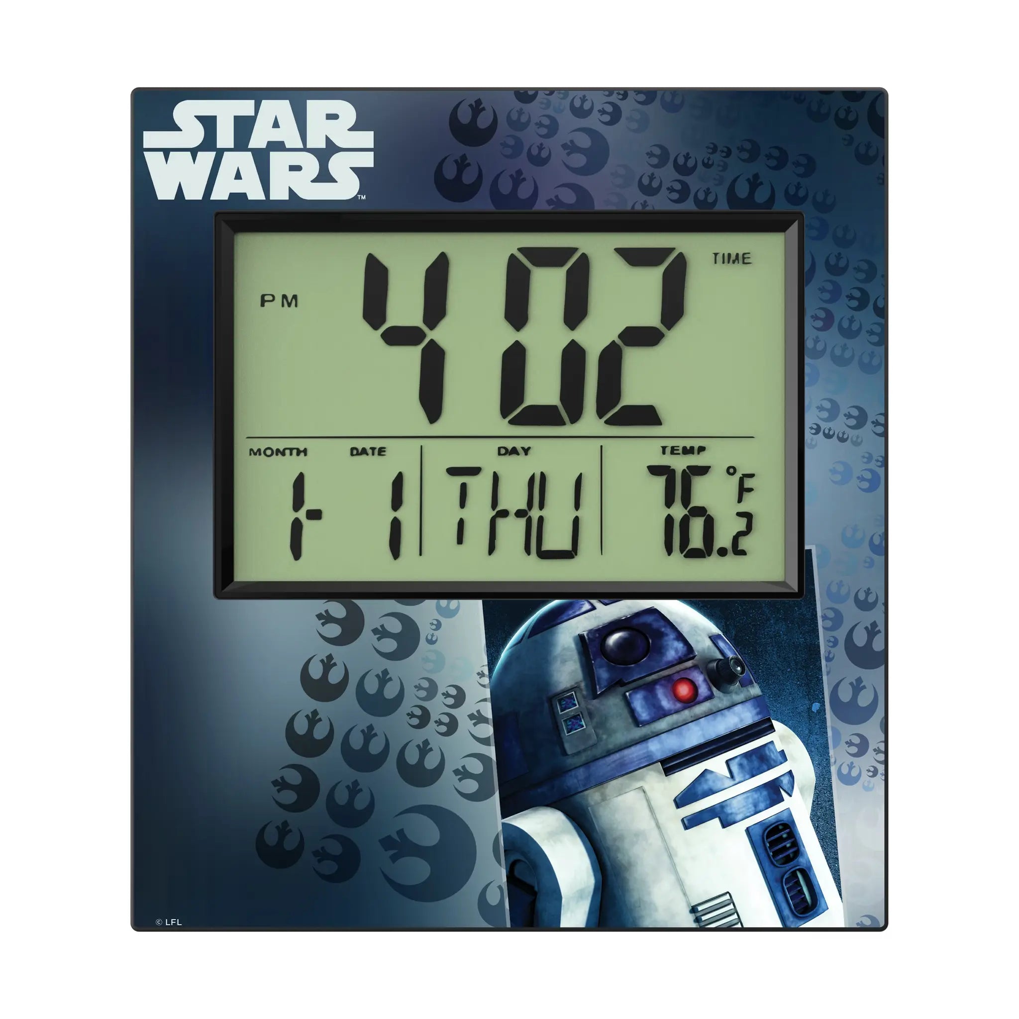 Star Wars R2-D2 Portrait Wall Clock