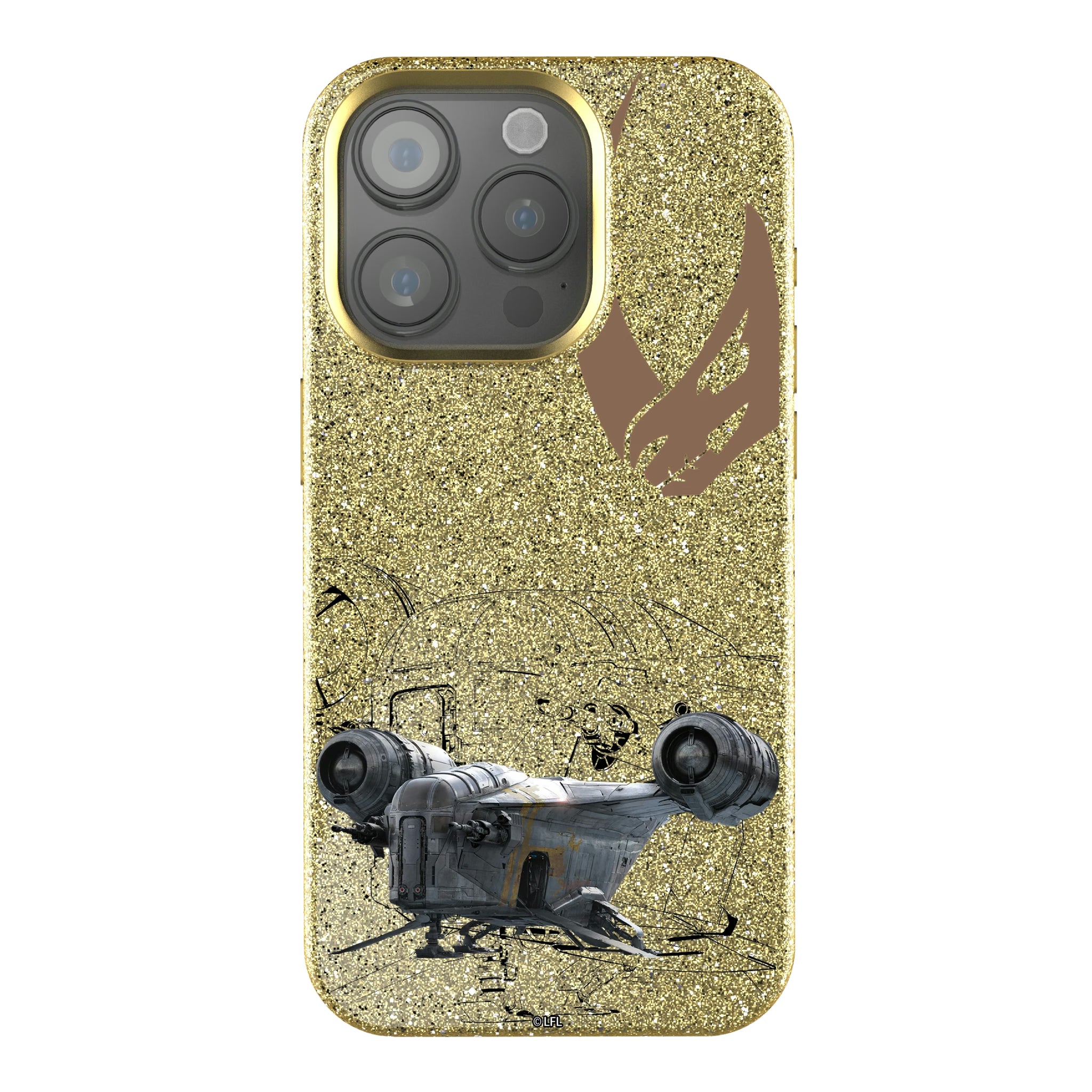 Star Wars Razor Crest FactionTech iPhone Bling Phone Case for Apple iPhone