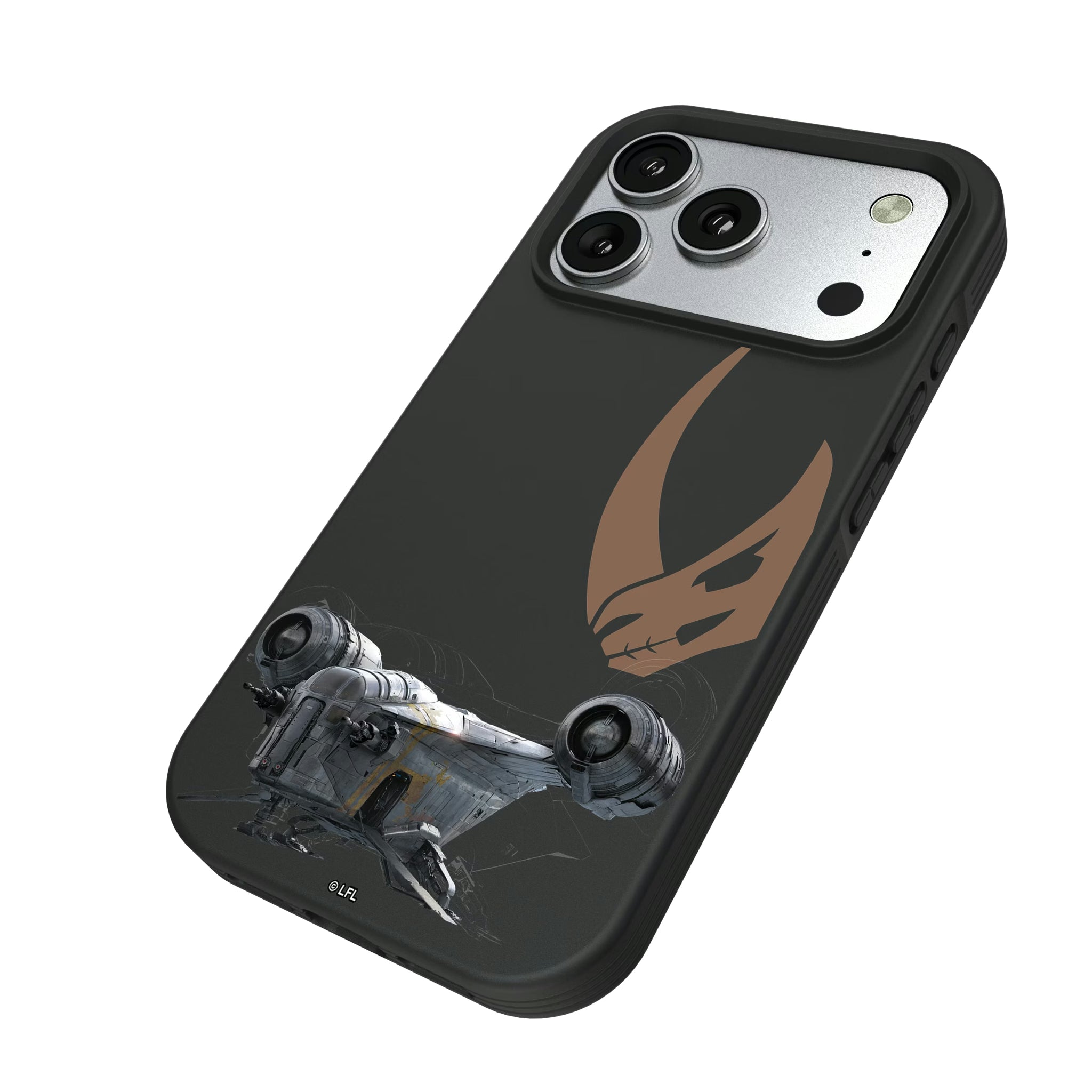 Star Wars Razor Crest FactionTech iPhone Bump Phone Case for Apple iPhone - Isometric View#Device_iPhone 17 Pro