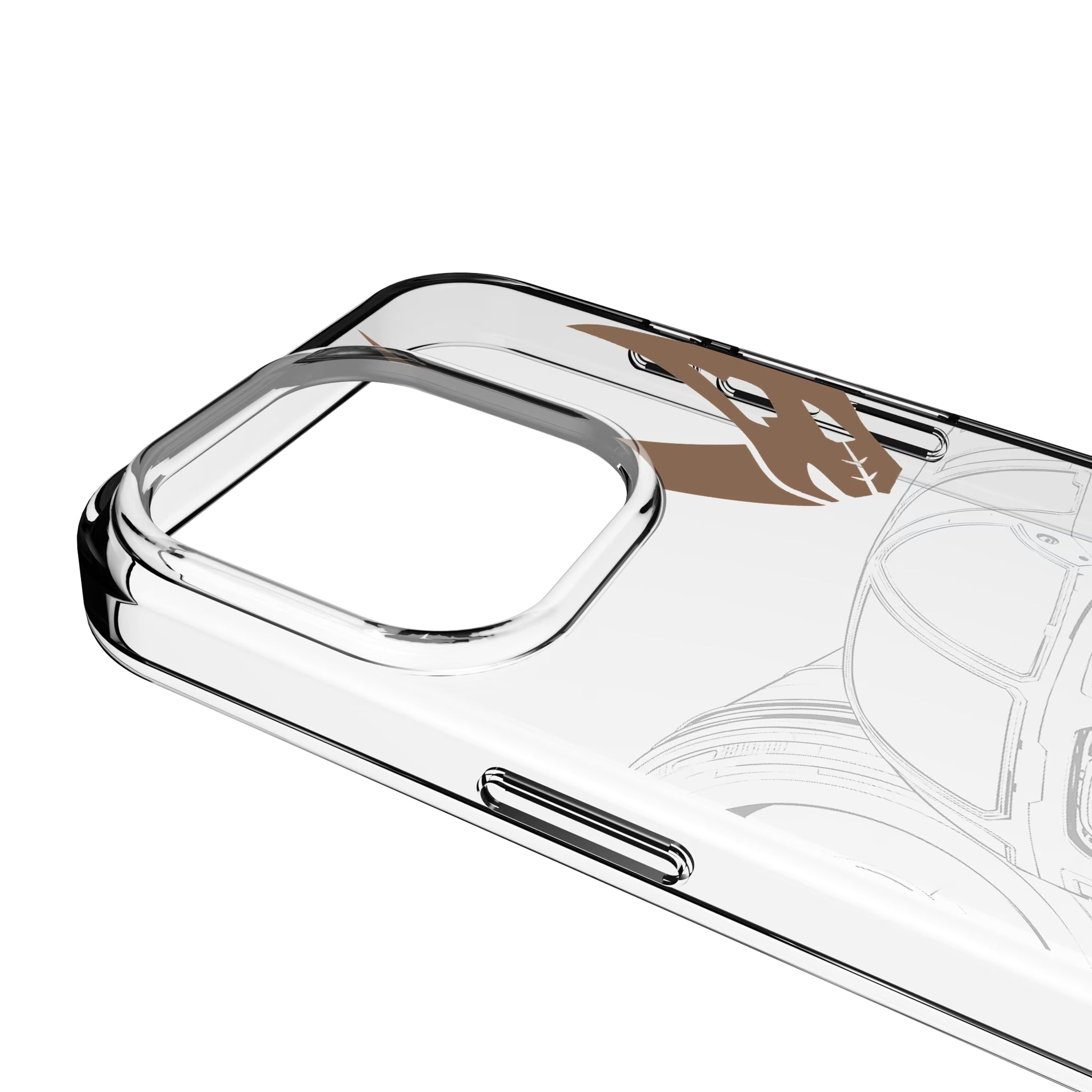 Star Wars Razor Crest FactionTech iPhone Clear Phone Case for Apple iPhone - Detail