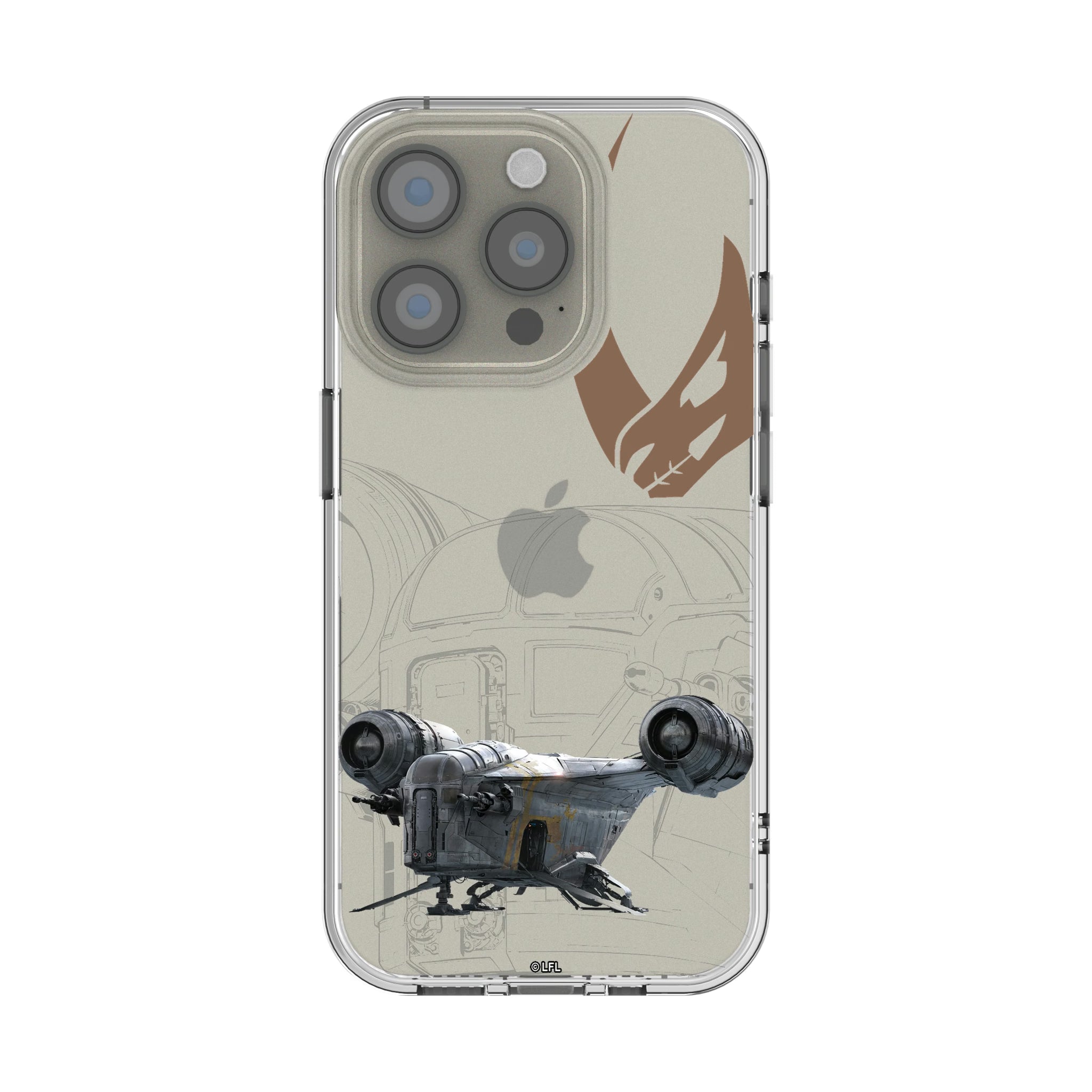 Star Wars Razor Crest FactionTech iPhone Clear Phone Case for Apple iPhone