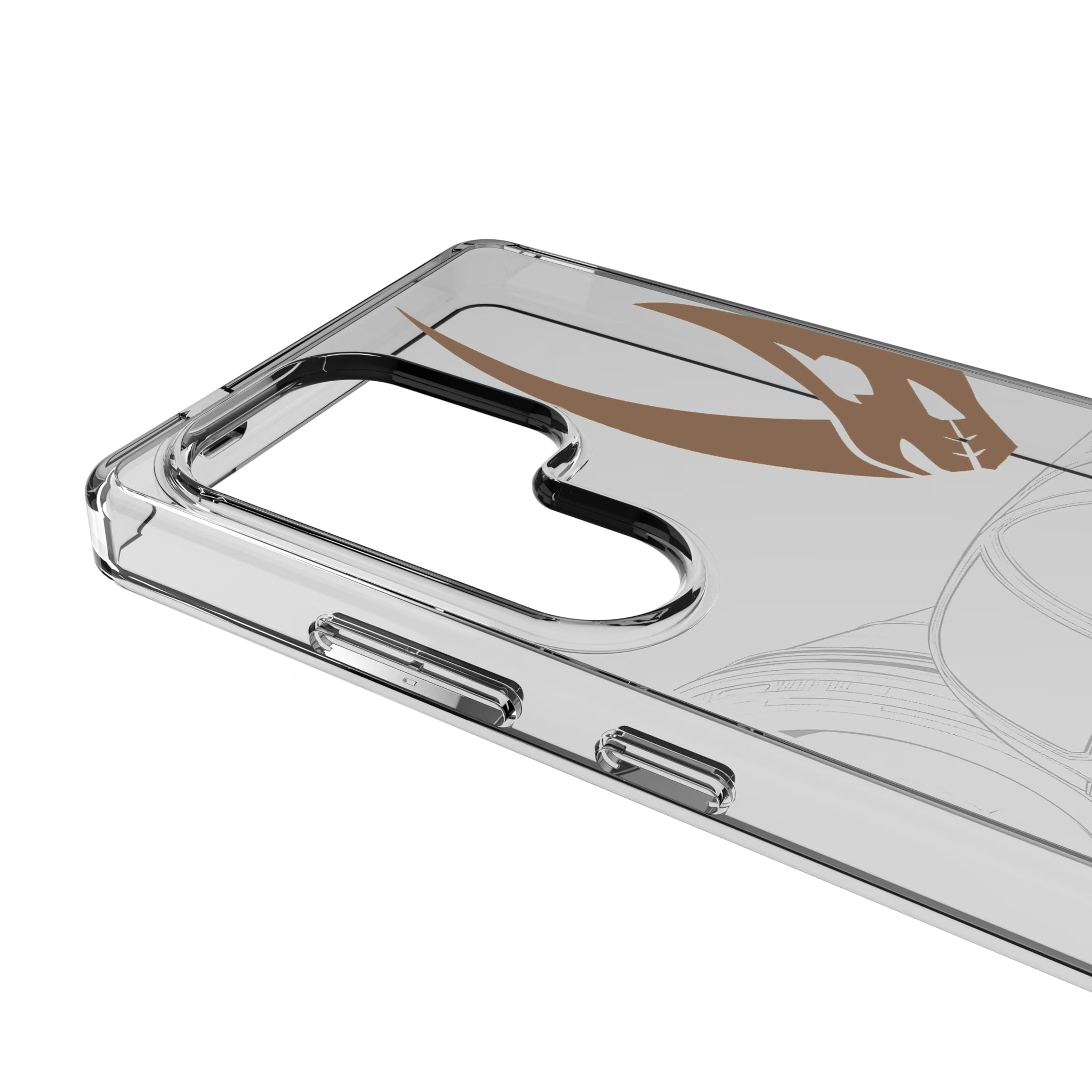Star Wars Razor Crest FactionTech Galaxy Clear Phone Case for Samsung Galaxy - Detail