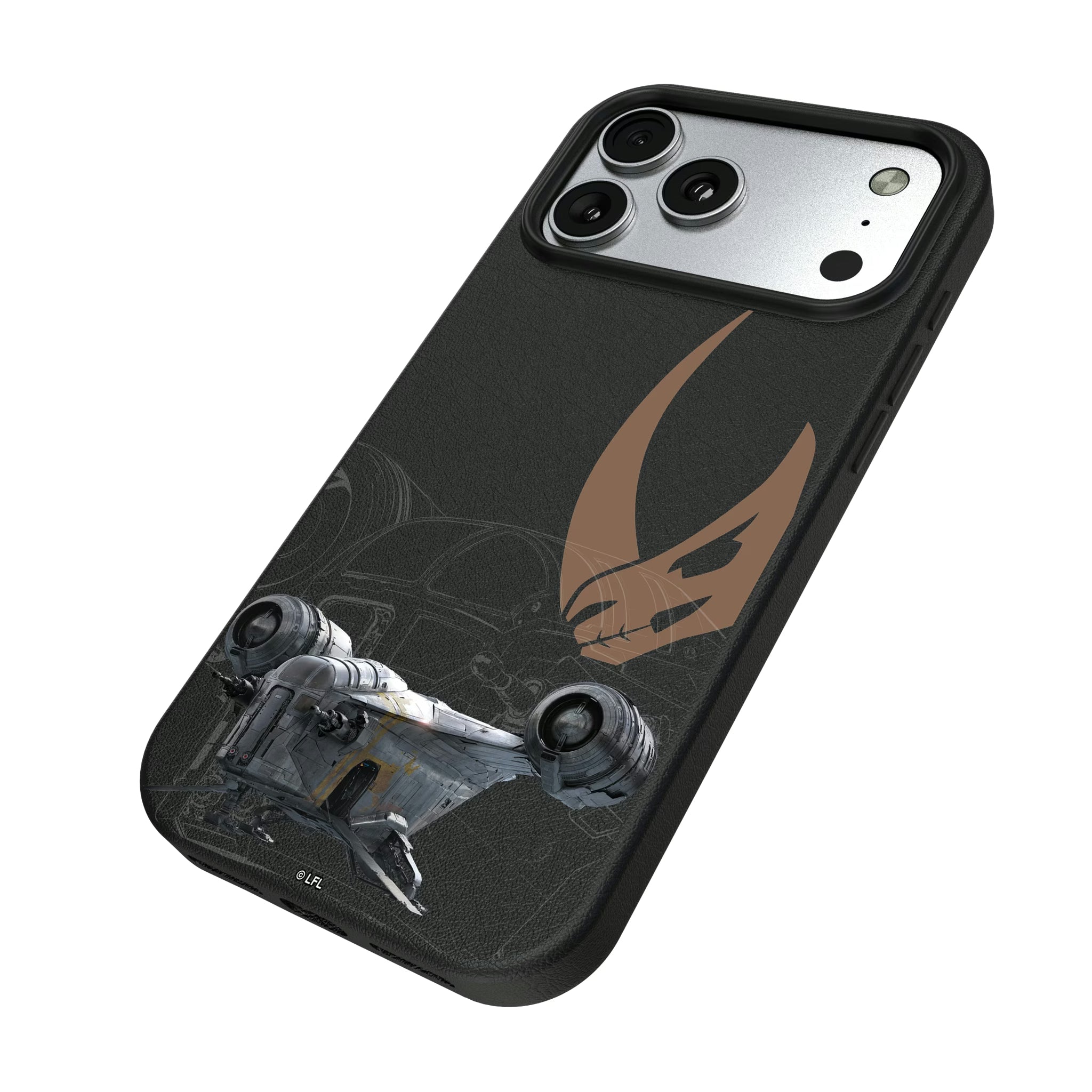 Star Wars Razor Crest FactionTech iPhone MagSafe Compatible Phone Case for Apple iPhone - Isometric View#Device_iPhone 17 Pro Max