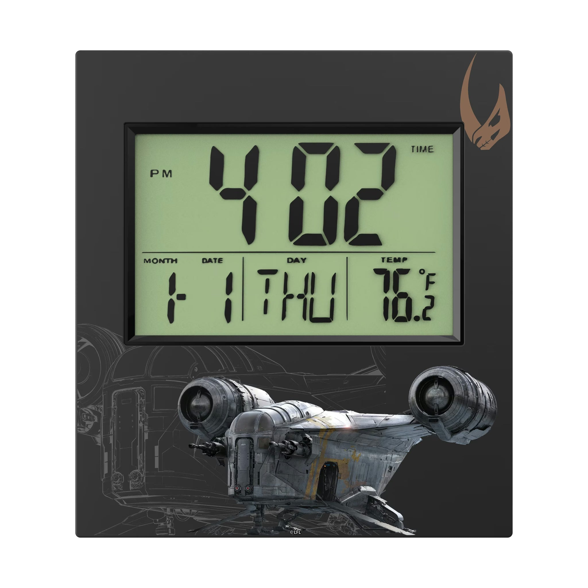 Star Wars Razor Crest FactionTech Wall Clock