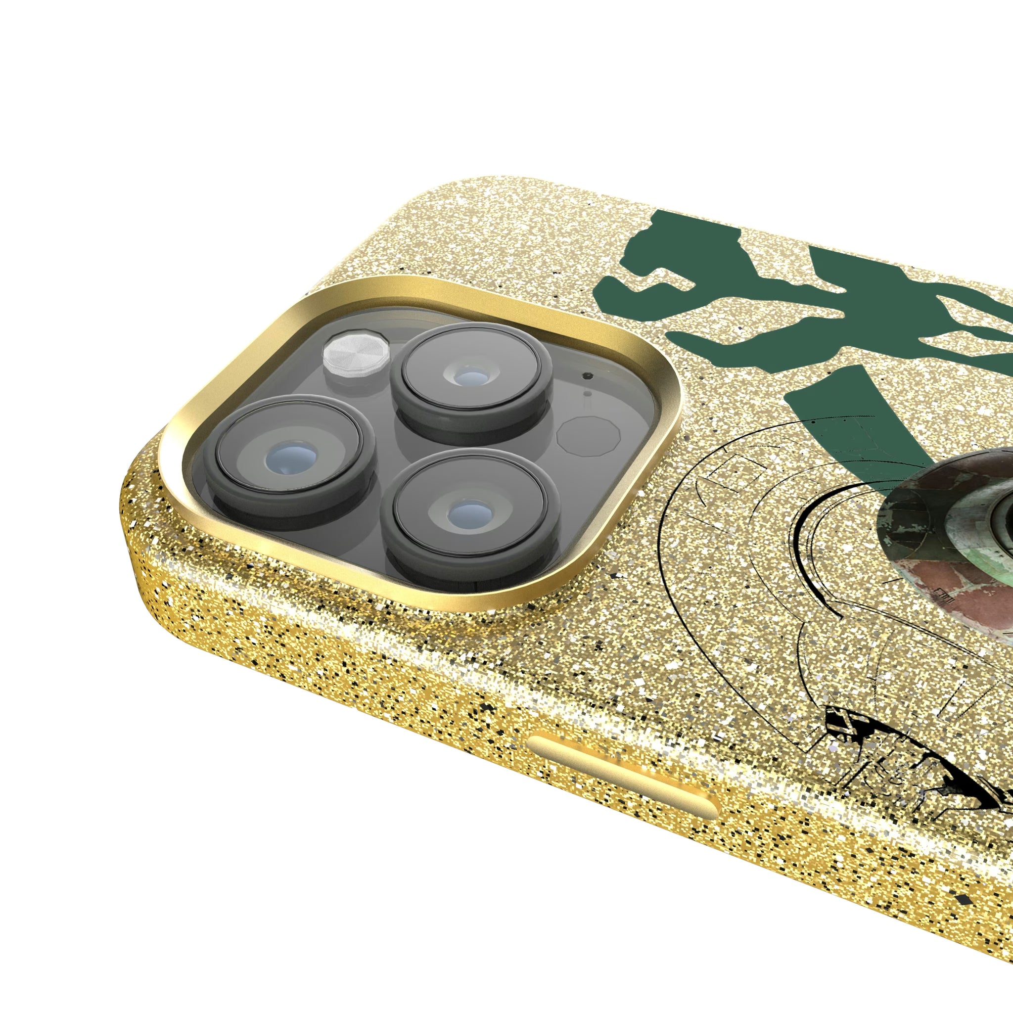 Star Wars Slave I FactionTech iPhone Bling Phone Case for Apple iPhone - Detail