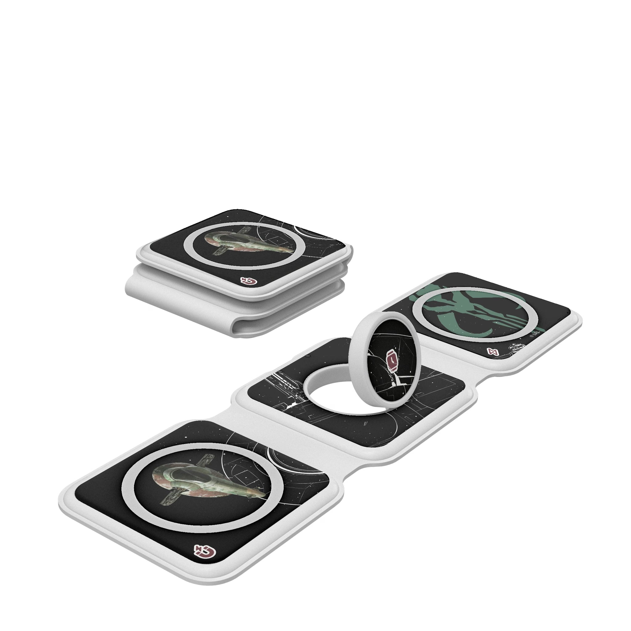 Star Wars Slave I FactionTech Foldable 3 in 1 Charger