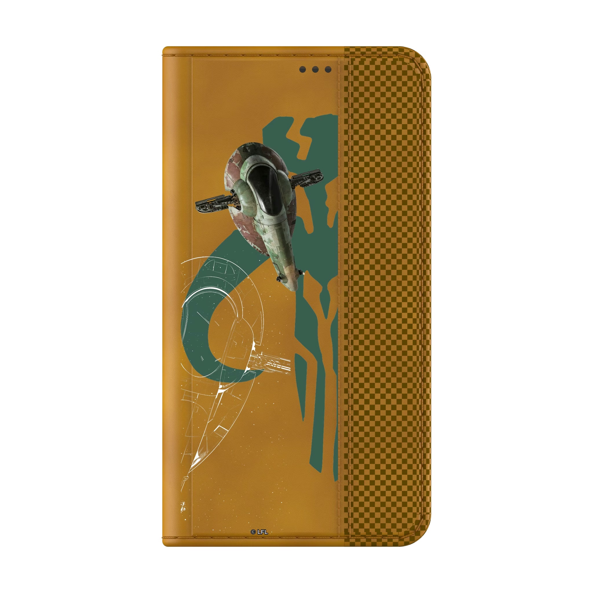 Star Wars Slave I FactionTech Galaxy Folio Phone Case for Samsung Galaxy