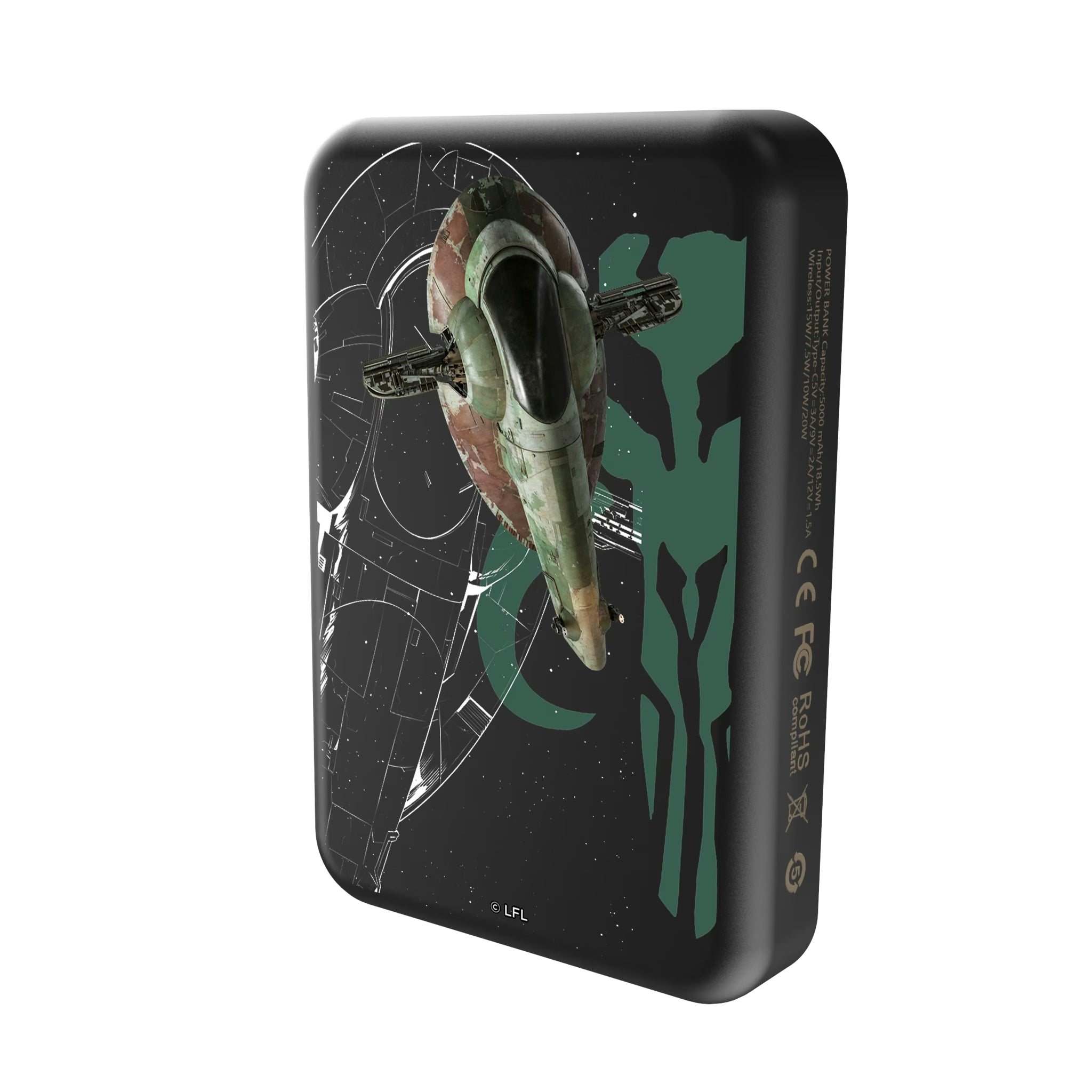 Star Wars Slave I FactionTech Wireless Mag Power Bank