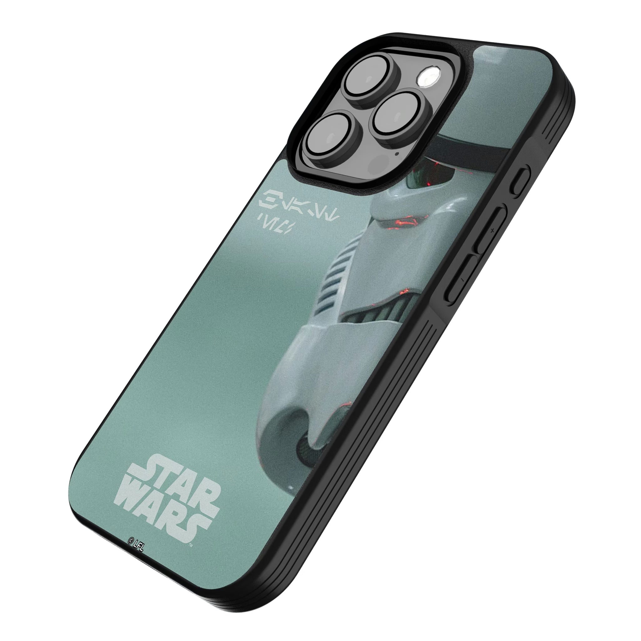 Star Wars Stormtrooper Cinematic Moments: Discovery iPhone Bump Phone Case for Apple iPhone - Isometric View