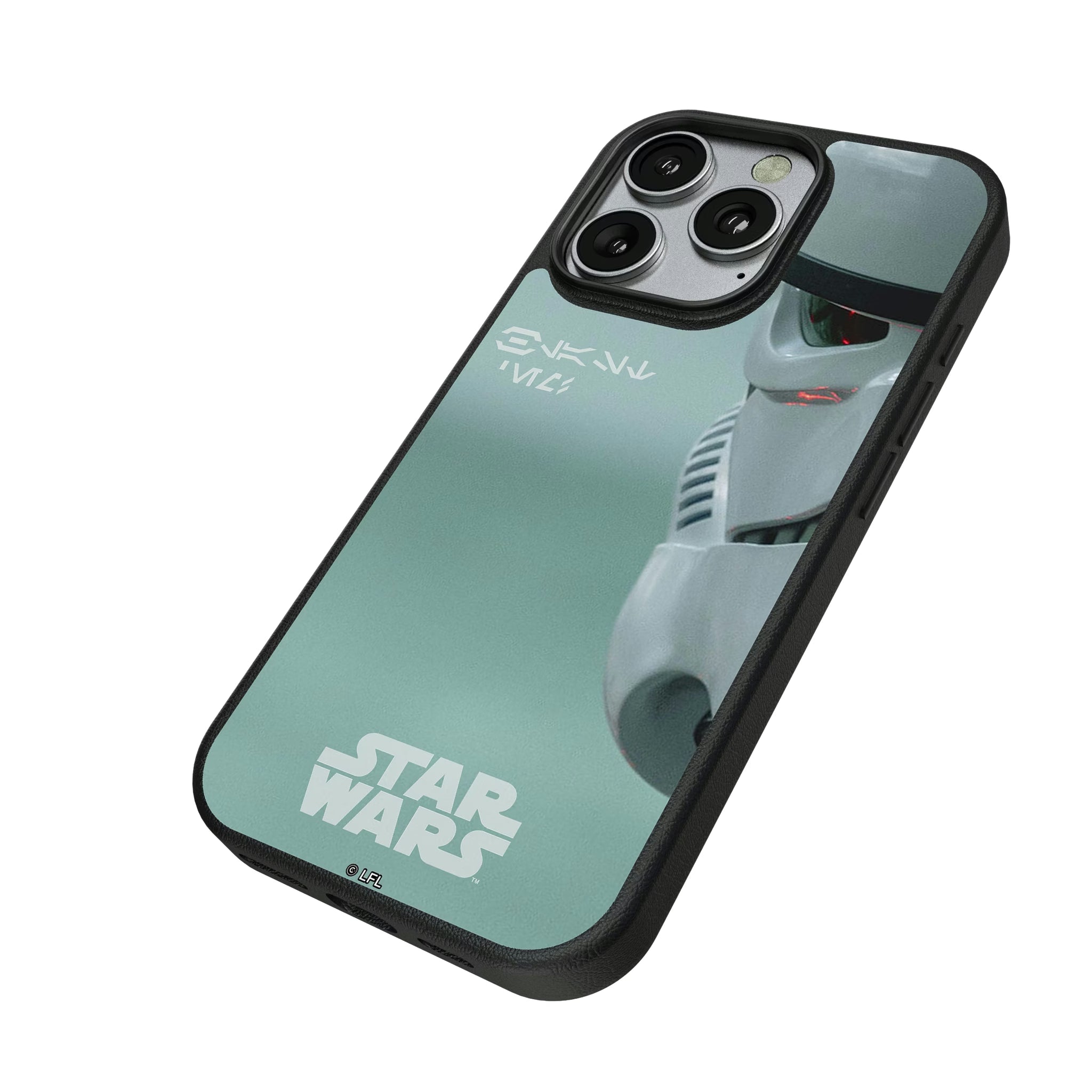 Star Wars Stormtrooper Cinematic Moments: Discovery iPhone MagSafe Compatible Phone Case for Apple iPhone - Isometric View