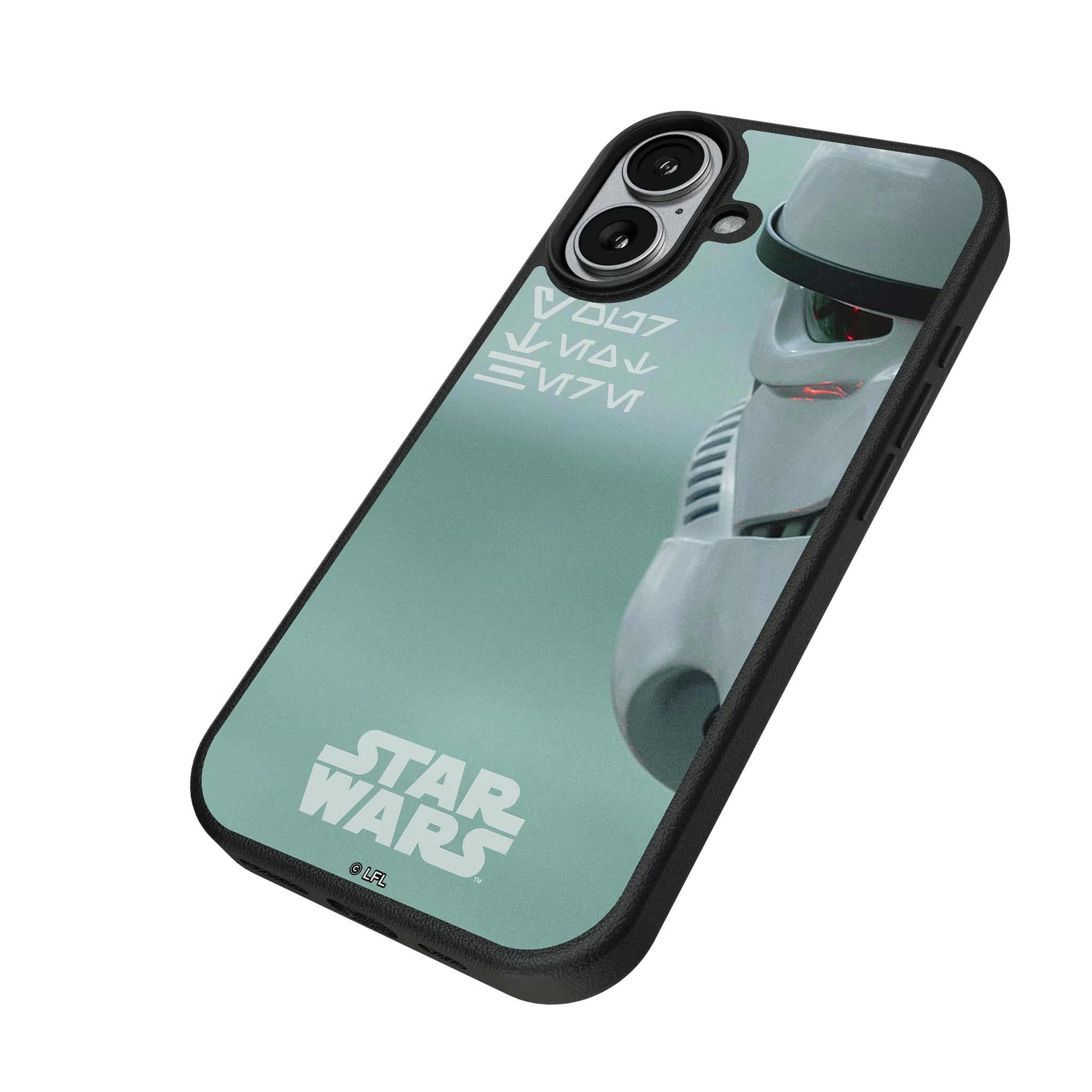 Star Wars Stormtrooper Cinematic Moments: Discovery iPhone MagSafe Compatible Phone Case for Apple iPhone - Isometric View#Device_iPhone 17