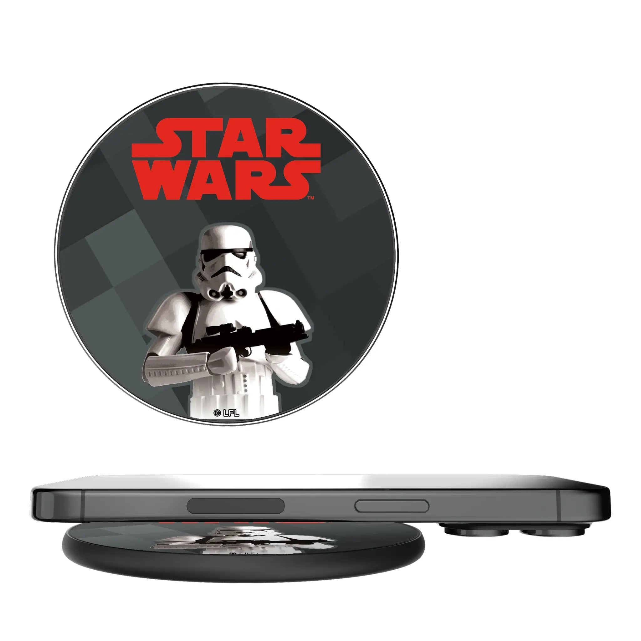 Star Wars Stormtrooper Color Block 15-Watt Wireless Charger