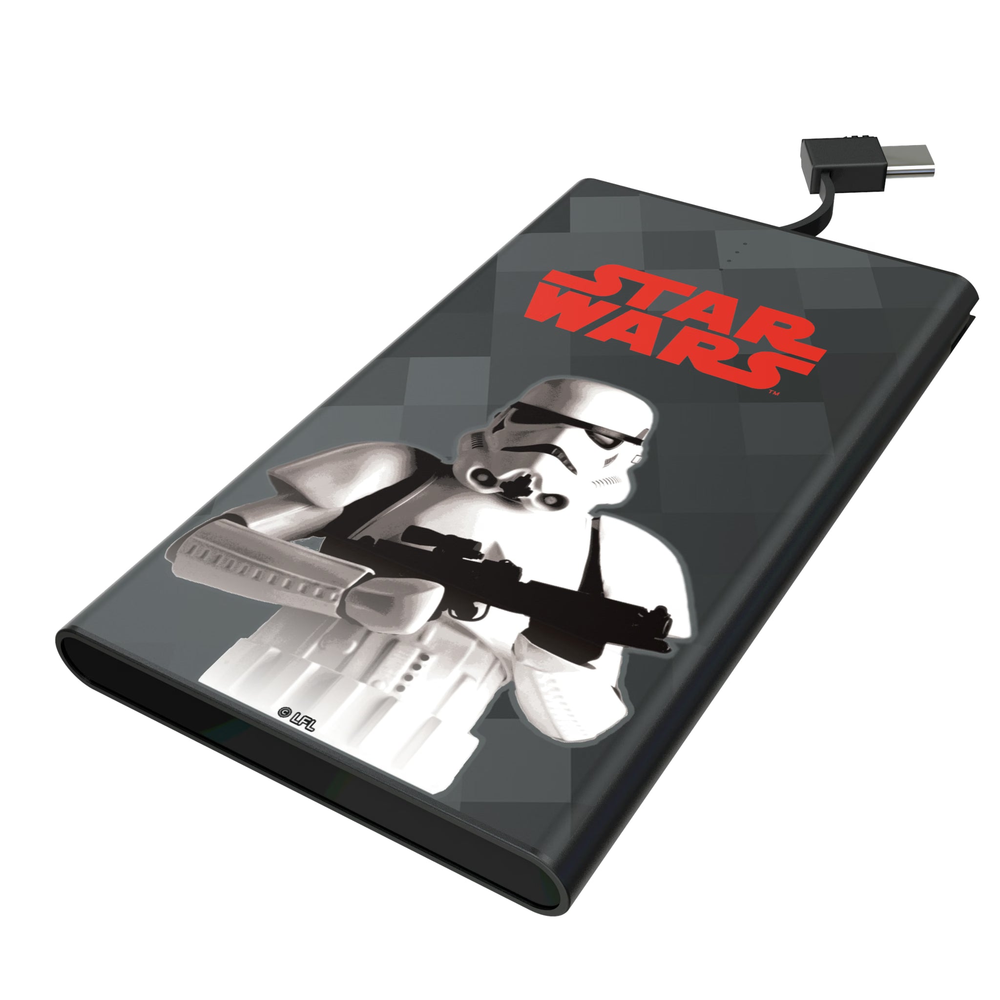 Star Wars Stormtrooper Color Block 5000mAh Flat Powerbank