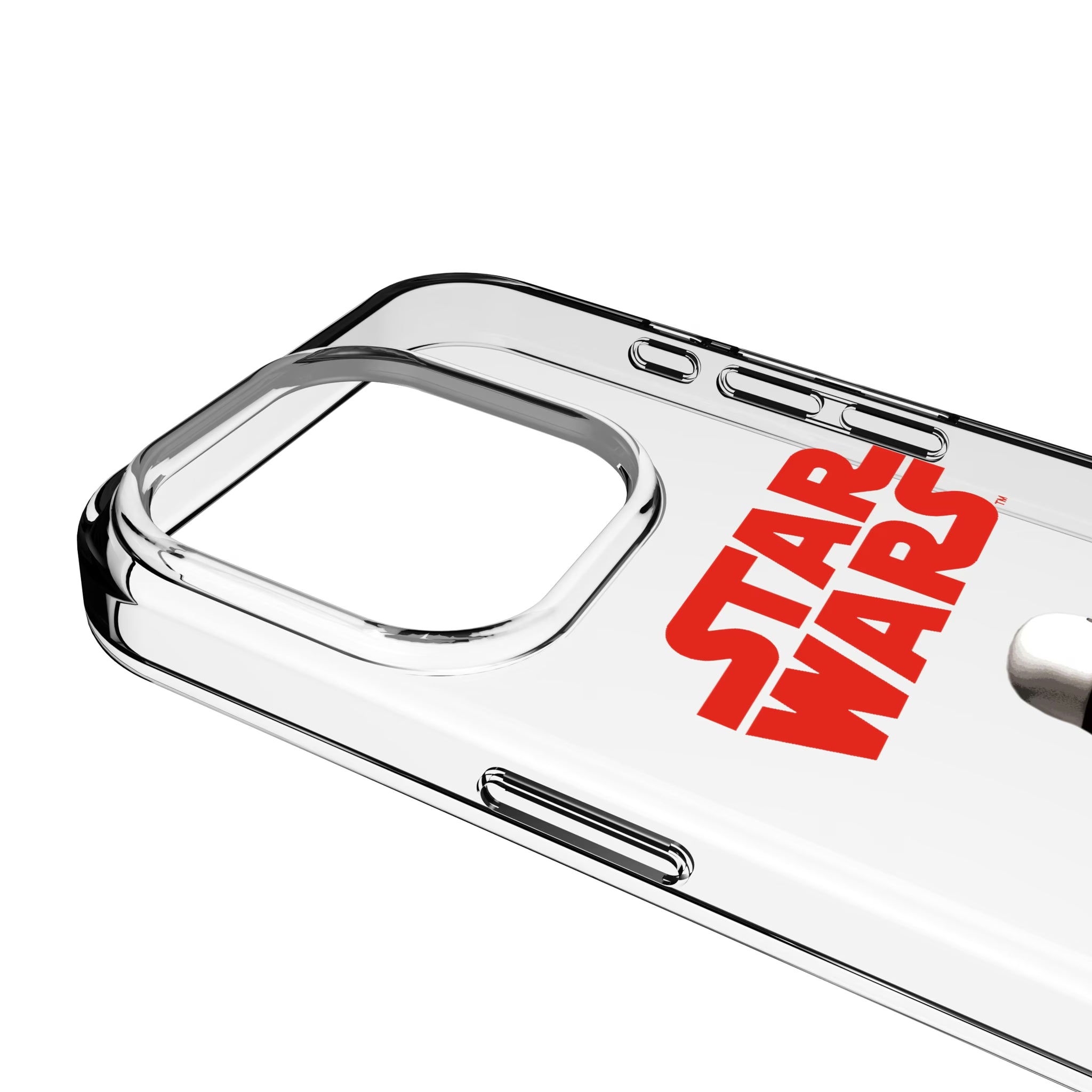 Star Wars Stormtrooper Color Block iPhone Clear Phone Case for Apple iPhone - Detail