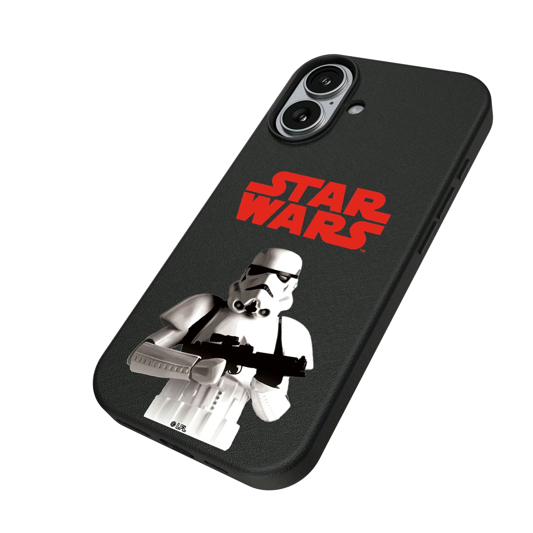 Star Wars Stormtrooper Color Block iPhone MagSafe Compatible Phone Case for Apple iPhone - Isometric View#Device_iPhone 17