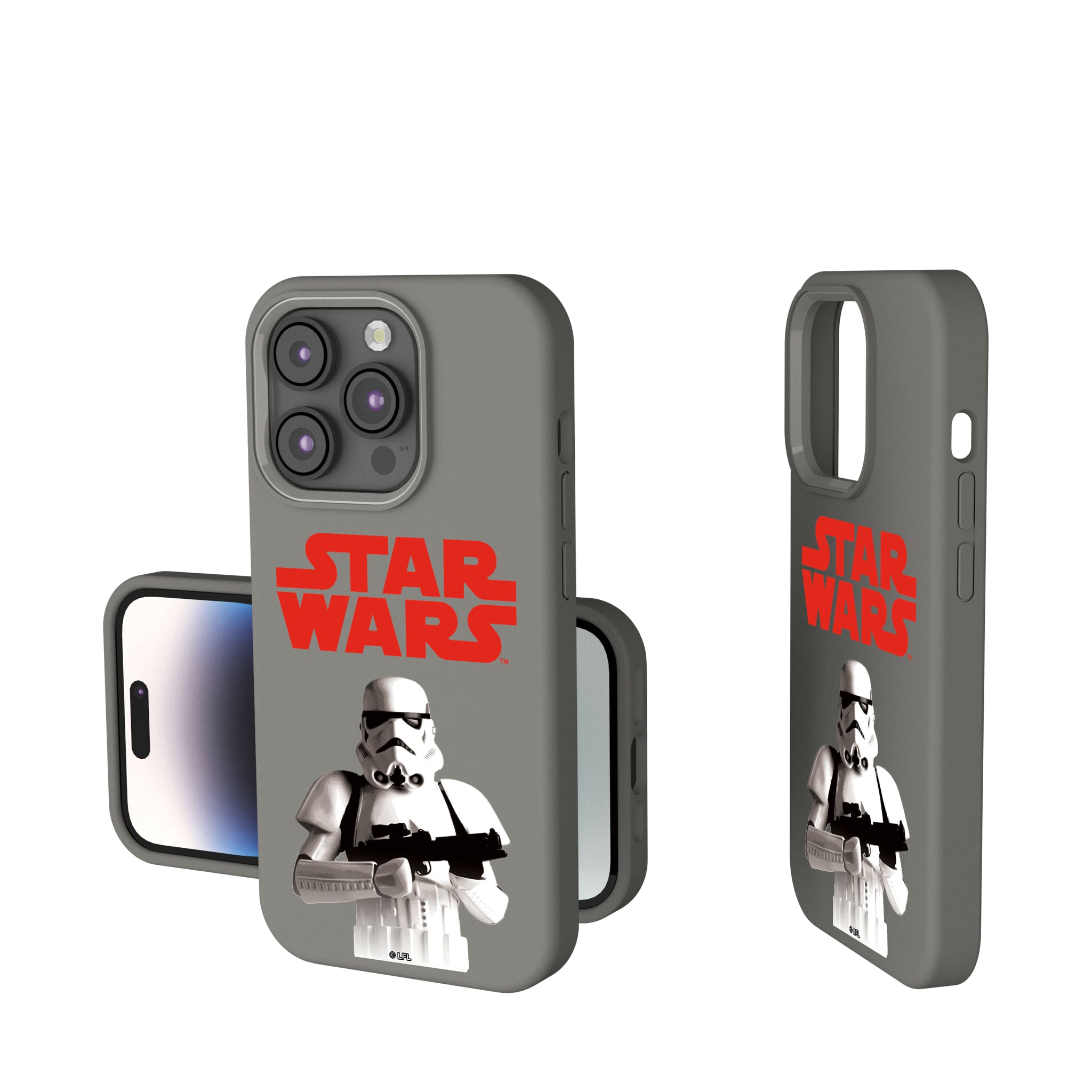 Star Wars Stormtrooper Color Block iPhone Soft Touch Phone Case for Apple iPhone