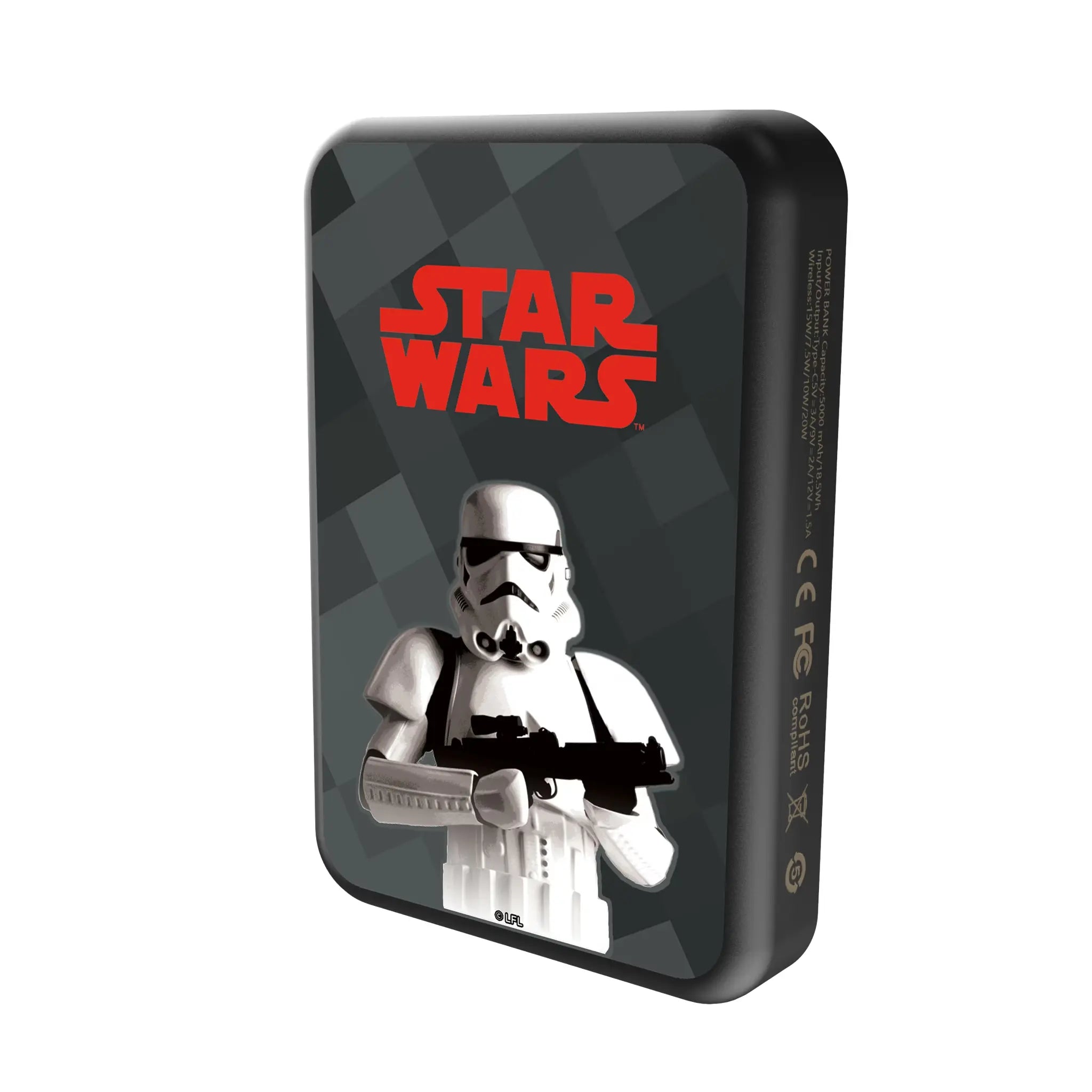 Star Wars Stormtrooper Color Block Wireless Mag Power Bank