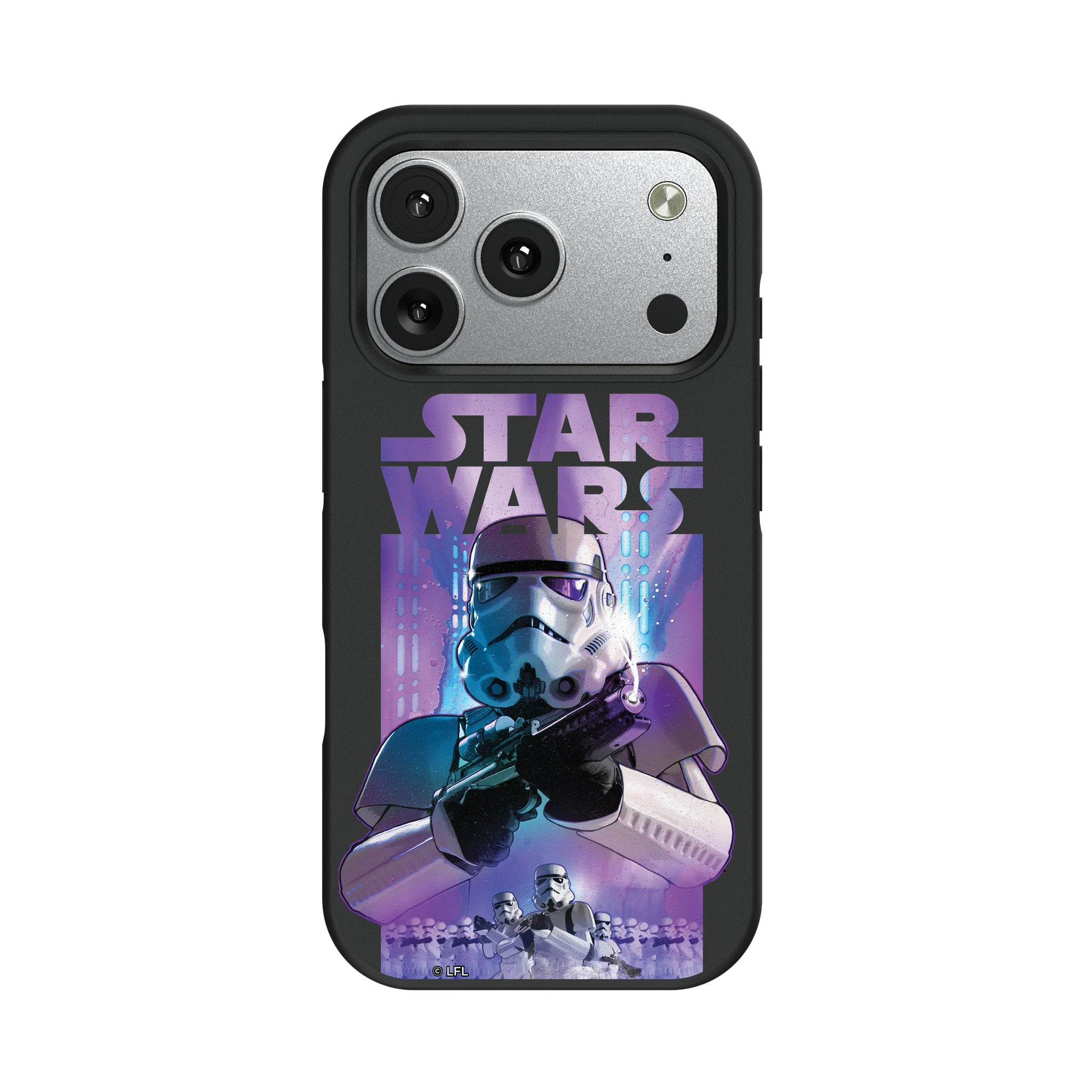 Star Wars Stormtrooper Portrait Collage iPhone Bump Phone Case for Apple iPhone#Device_iPhone 17 Pro