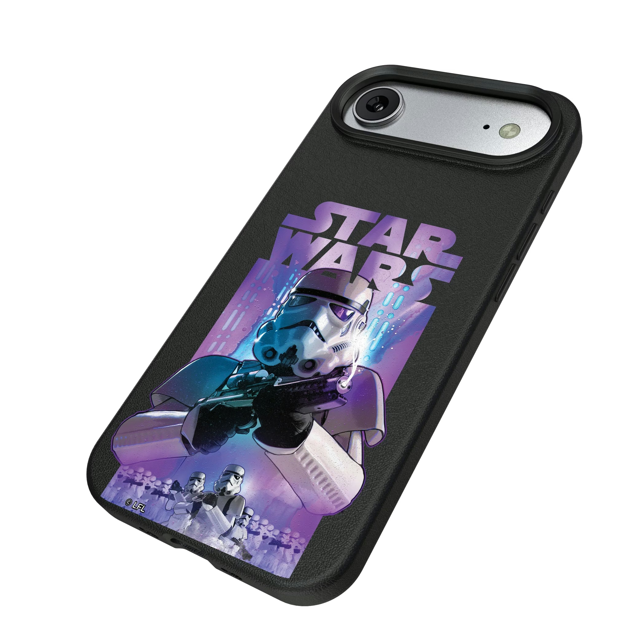 Star Wars Stormtrooper Portrait Collage iPhone MagSafe Compatible Phone Case for Apple iPhone - Isometric View#Device_iPhone Air
