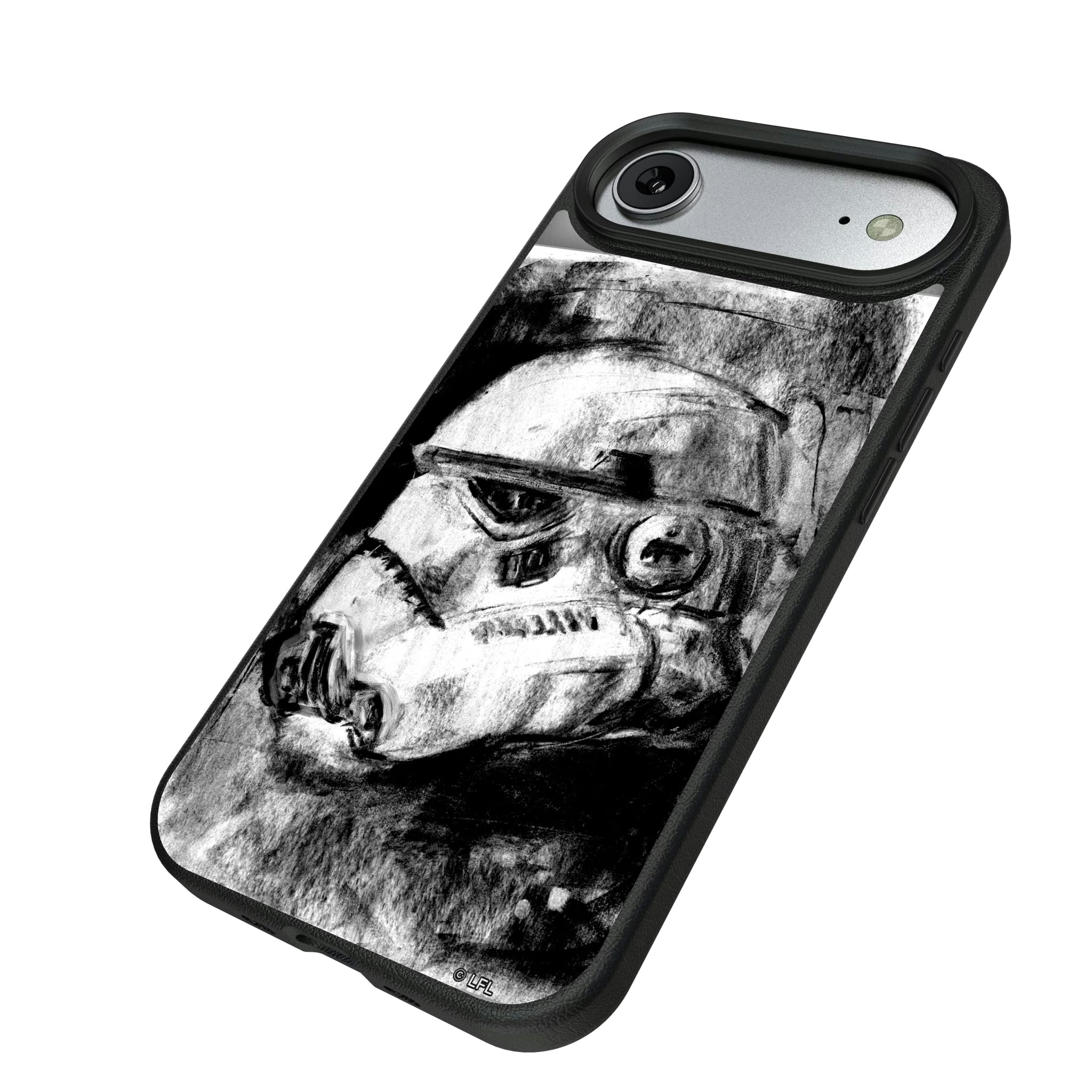 Star Wars Stormtrooper Portrait iPhone MagSafe Compatible Phone Case for Apple iPhone - Isometric View#Device_iPhone Air